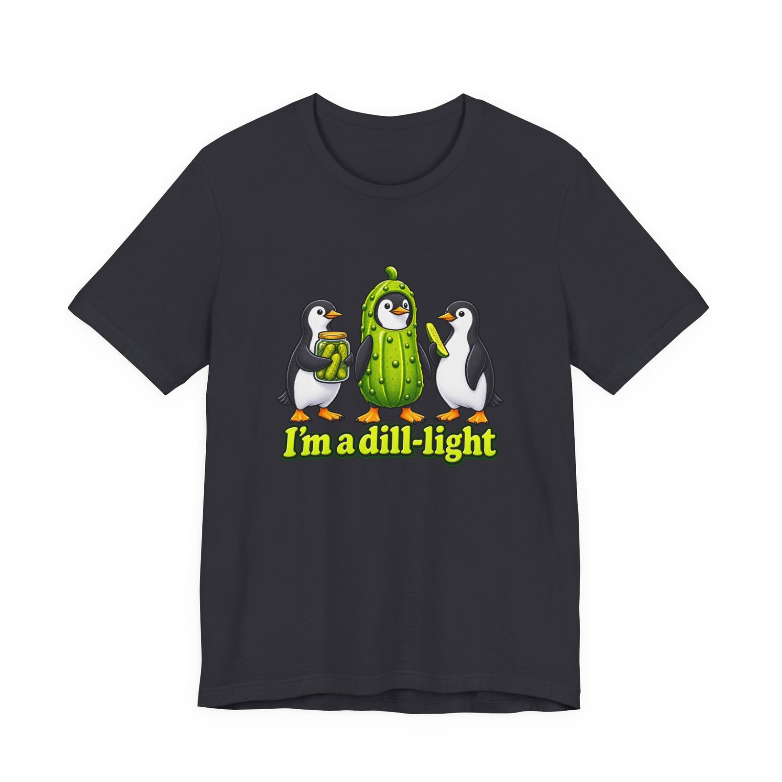 Dill-Light Penguin Pickle Pun - Image 21
