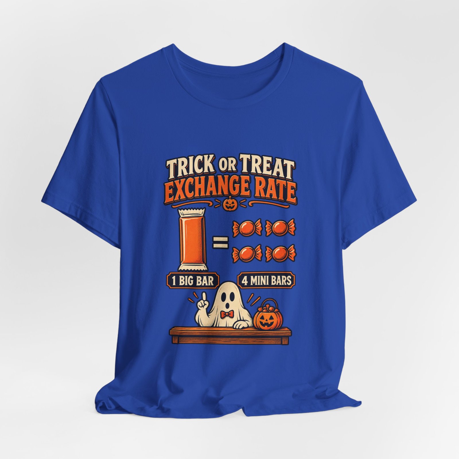 Trick Treat Candy Exchange Rate Halloween Graphic Tee - Image 32
