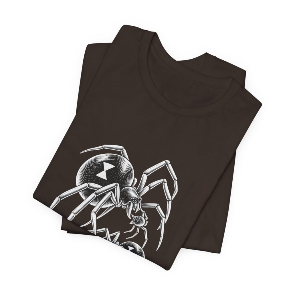 Girls Will Be Girls Black Spiders Graphic Tee