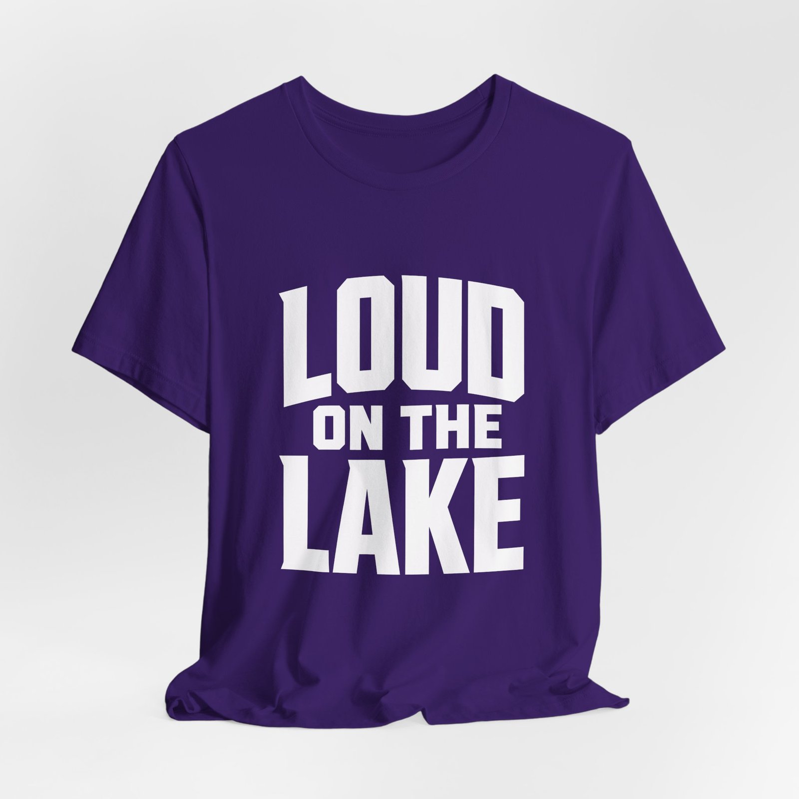 Loud On Lake Party Boating Music Graphic Tee - Image 28