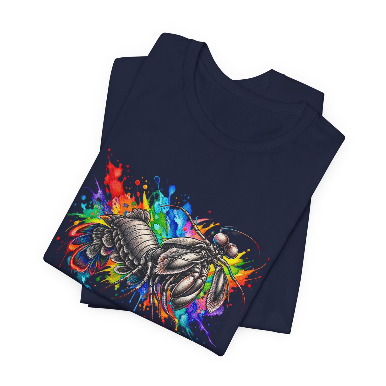Rainbow Mantis Shrimp Graphic Tee - Image 35