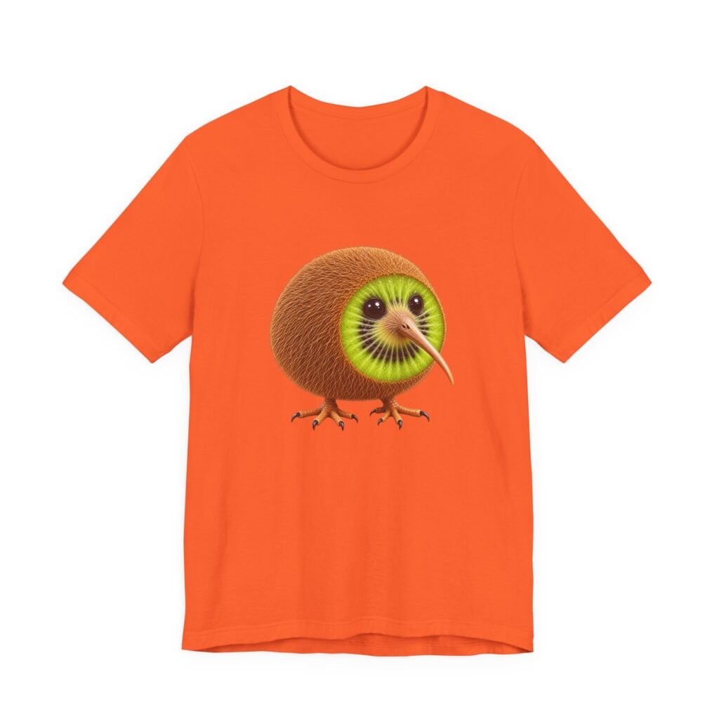 Kiwi Fruit Bird Hybrid Character