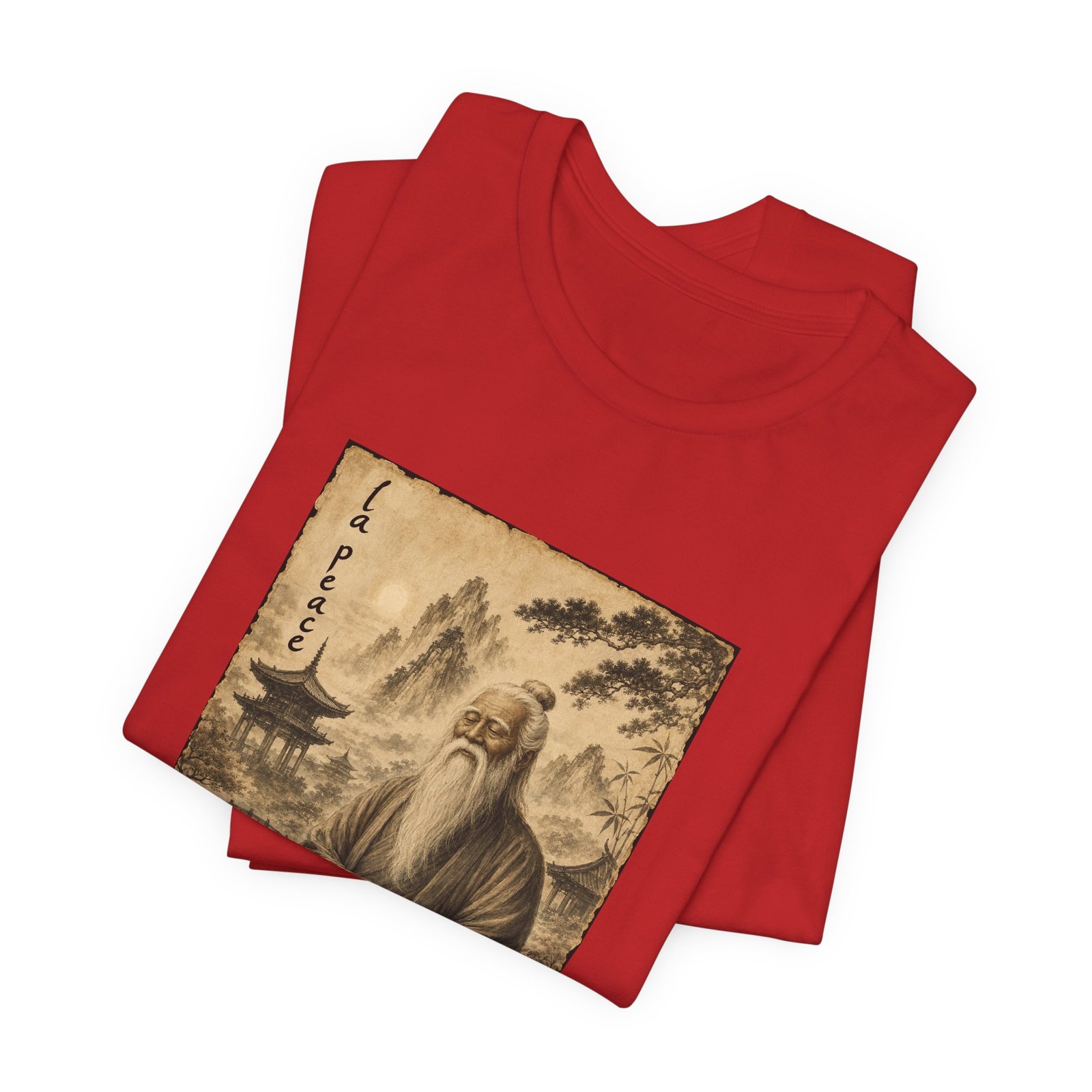 That's La Peace Ancient Chinese Vintage Meme Graphic Tee - Image 47