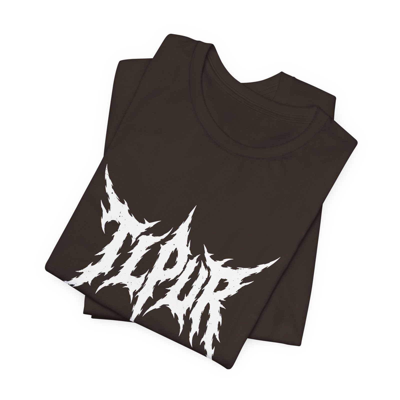 TLPUR Meme Spiked Extreme Music Wordmark Graphic Tee - Image 3