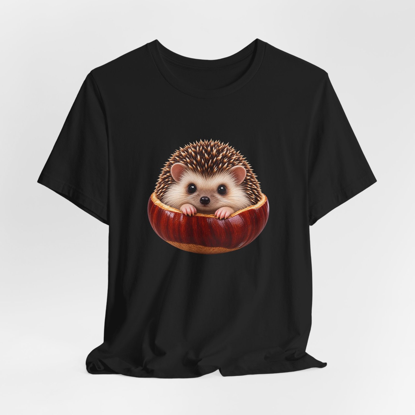 Cute Hedgehog in Chestnut Animal Artwork - Image 16
