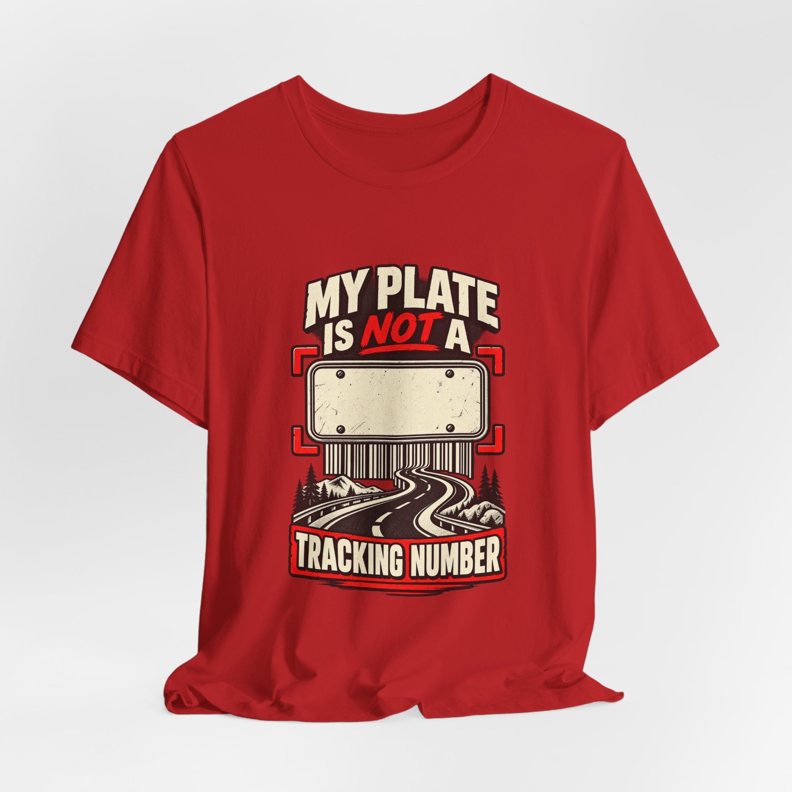 My Plate Is Not A Tracking Number Privacy Graphic - Image 48