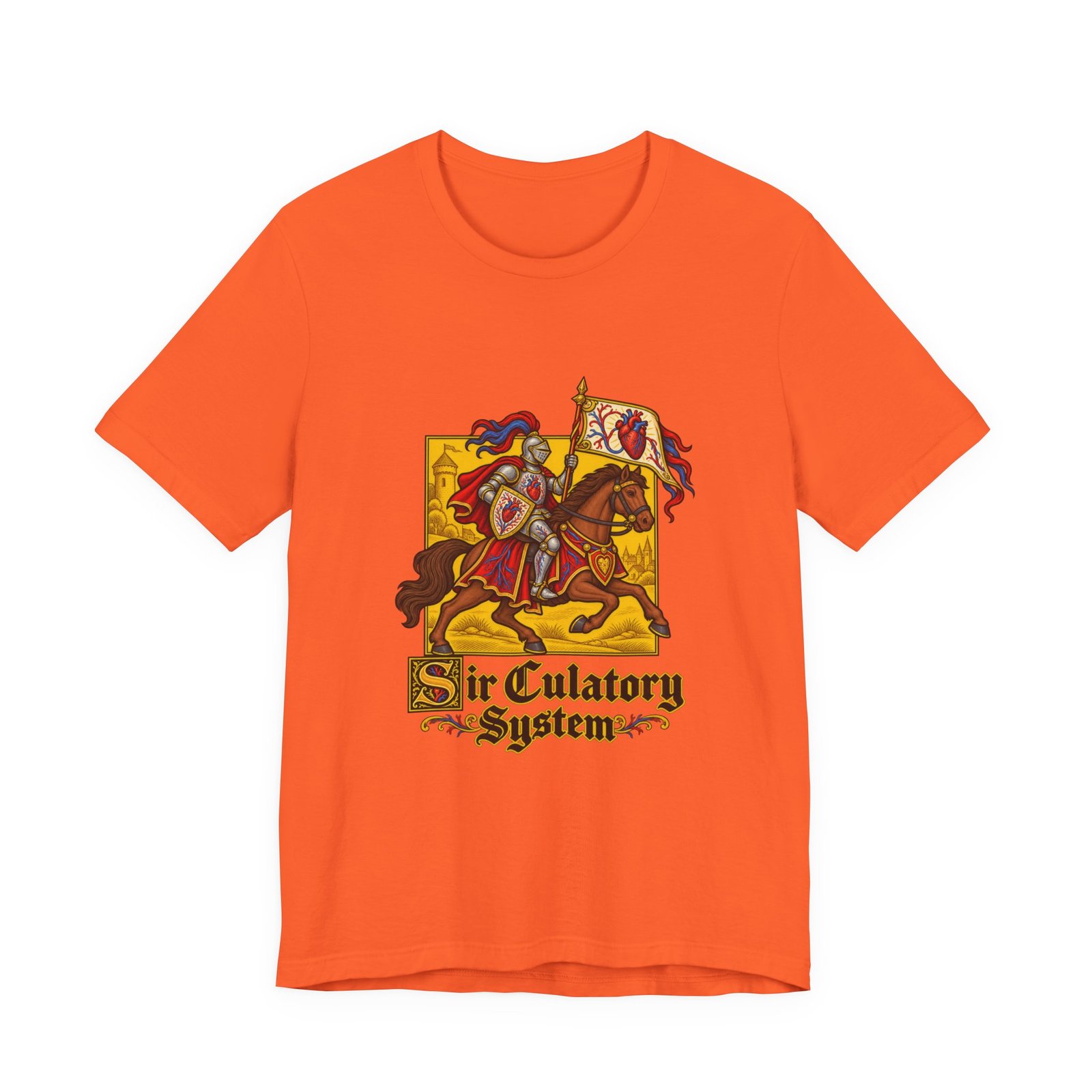 Sir Culatory System Medieval Knight Anatomy Pun - Image 5