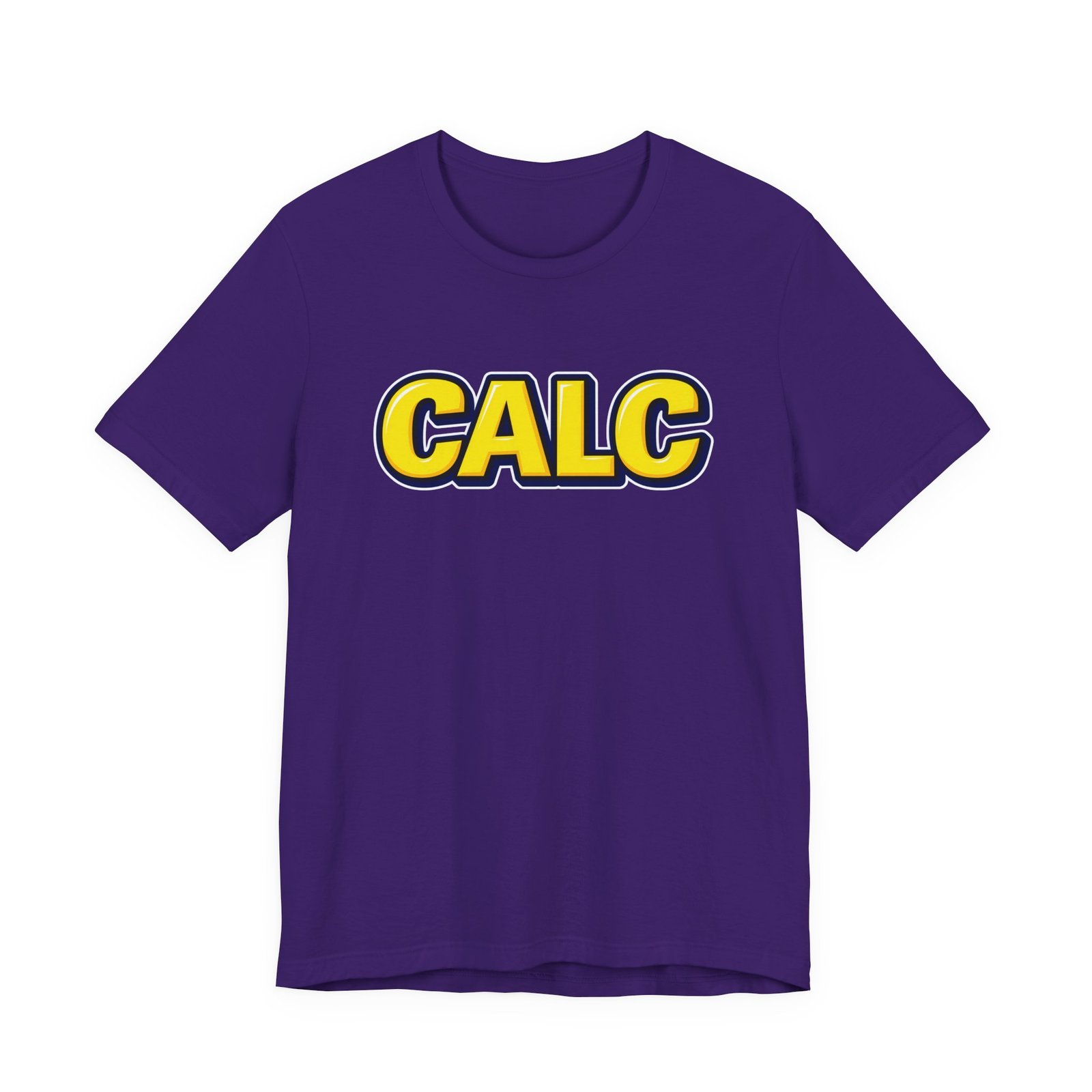 CALC Gaming Slang Math Meme Graphic Tee - Image 37