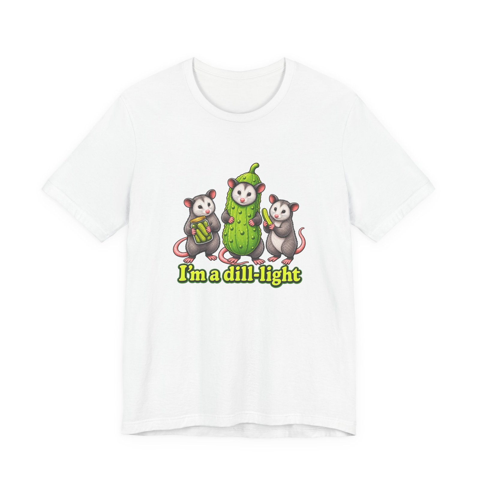 Three Opossums Pickle Pun