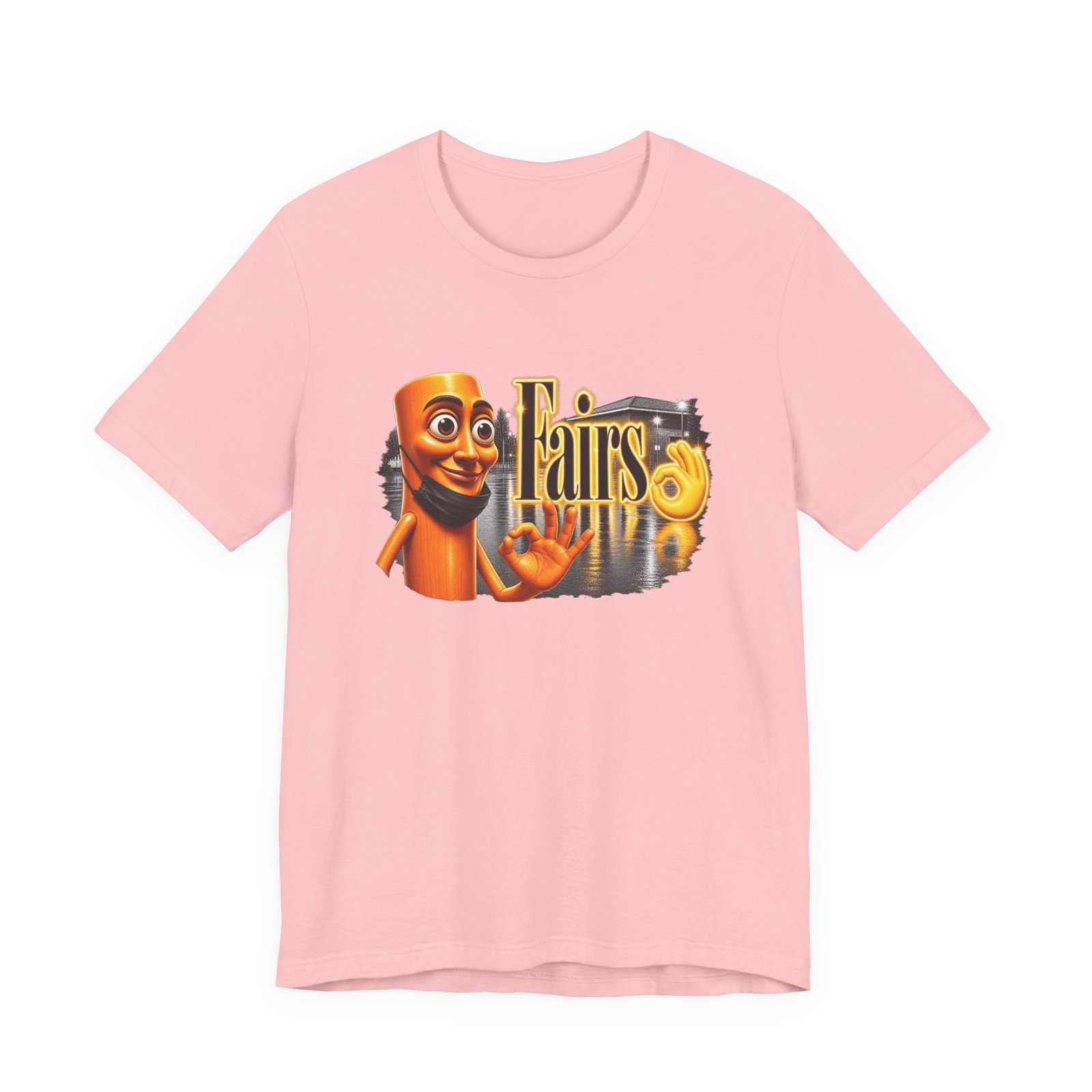 Fairs OK Hand Tung Sahur Brainrot Graphic Tee - Image 41