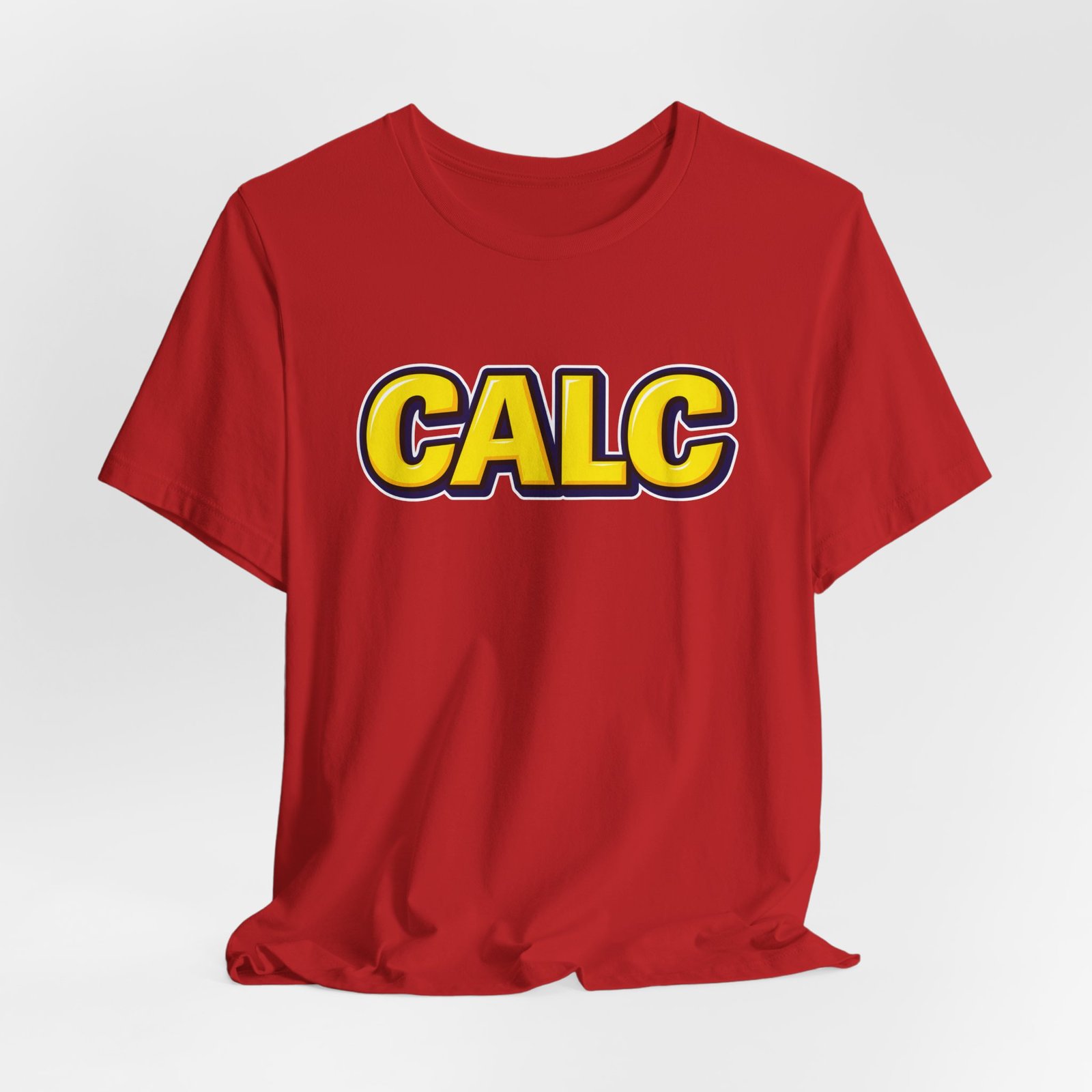 CALC Gaming Slang Math Meme Graphic Tee - Image 48
