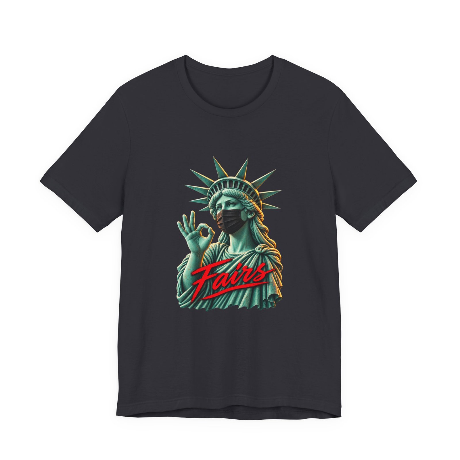 Fairs Masked Statue of Liberty Graphic - Image 9
