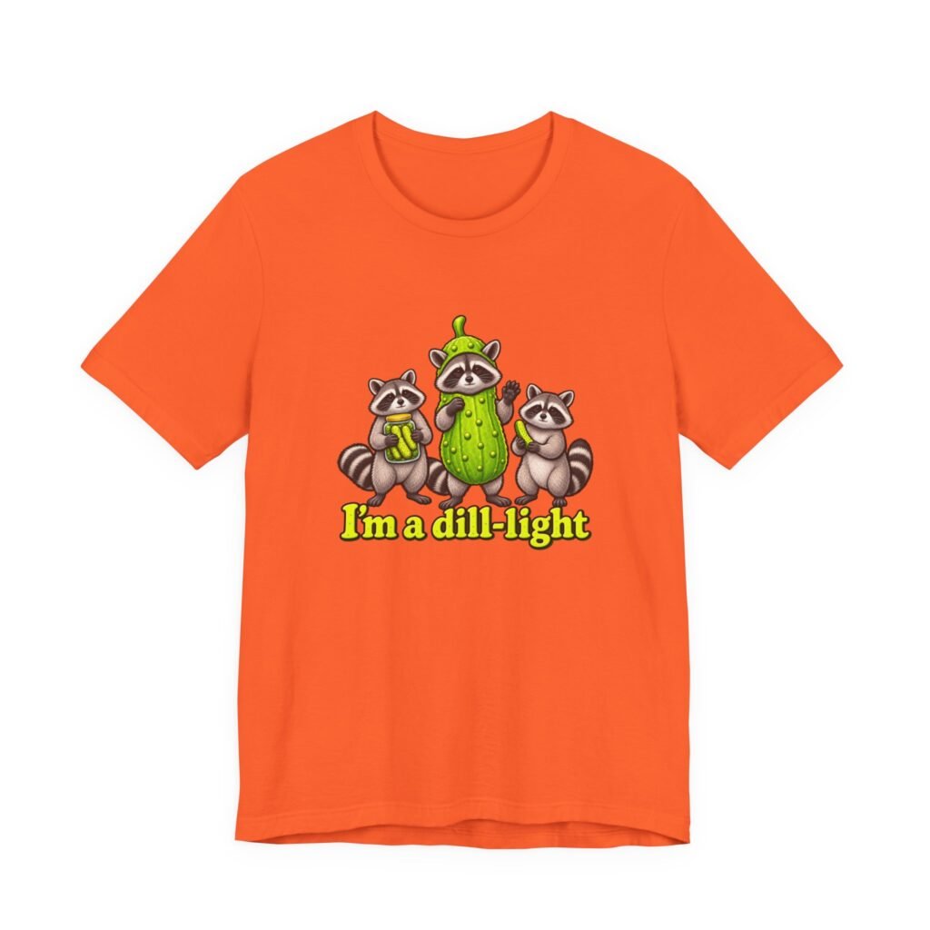I’m a Dill-Light Raccoon Pickle Pun