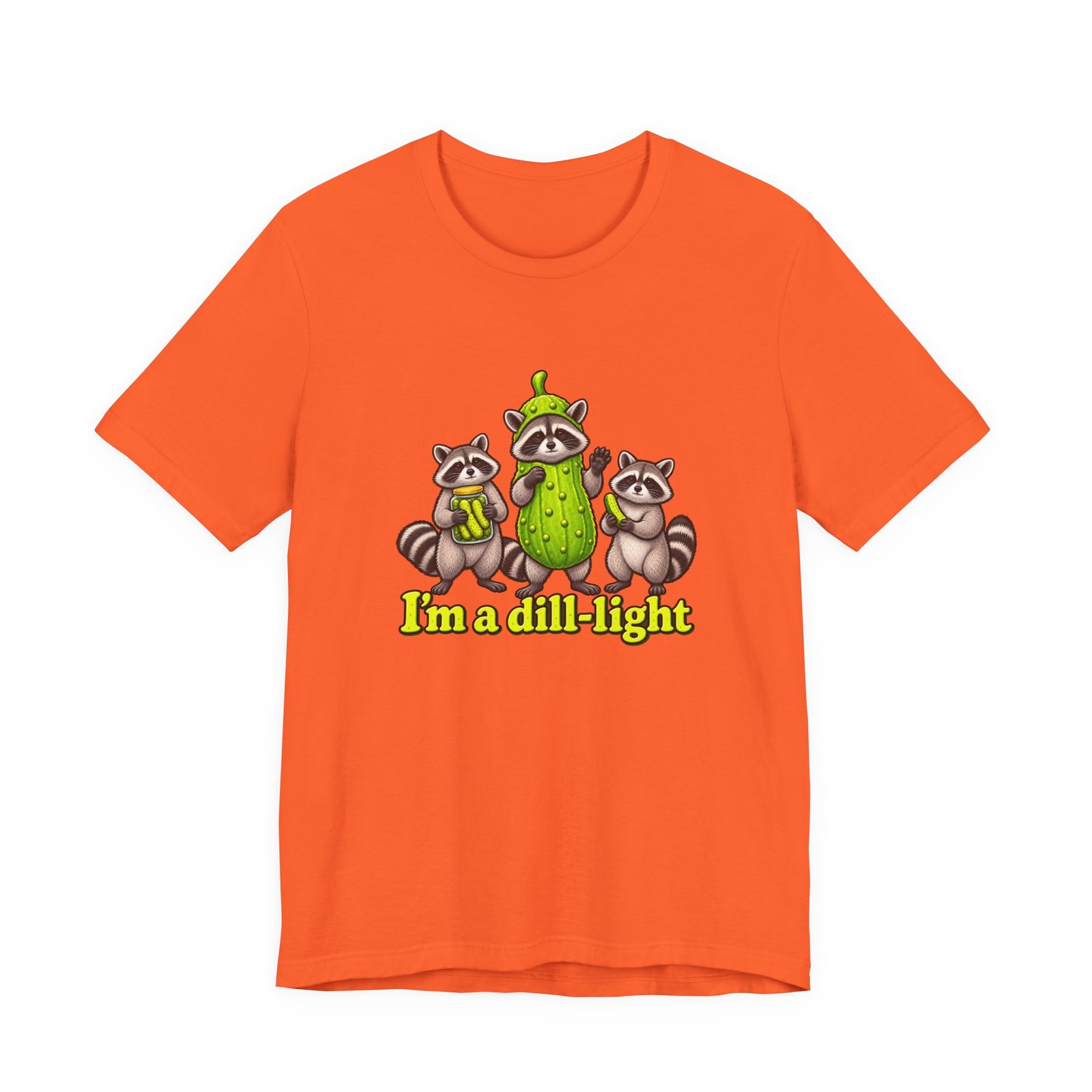 I'm a Dill-Light Raccoon Pickle Pun - Image 5