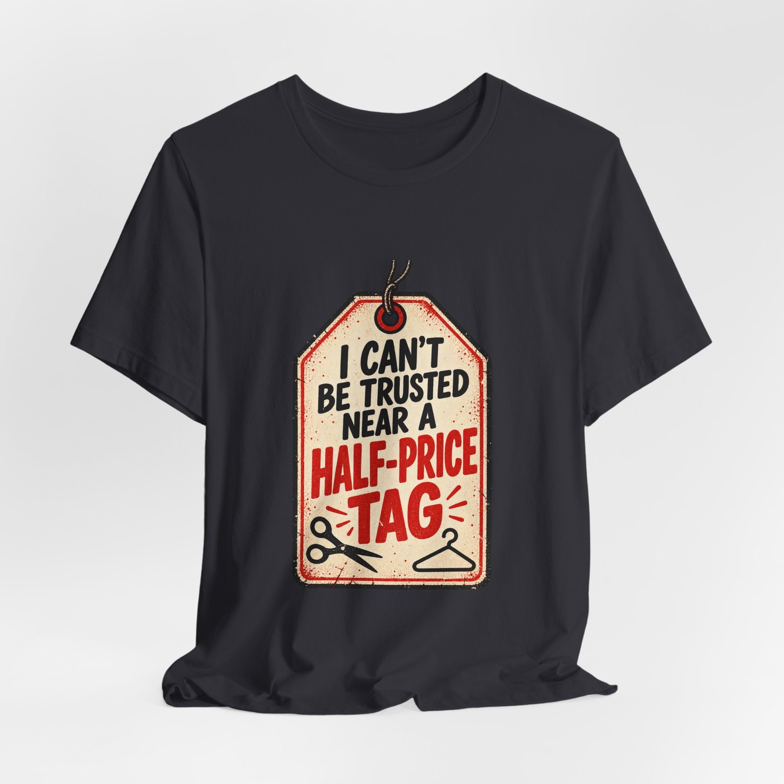 Funny Half Price Tag Bargain Shopping Graphic - Image 24