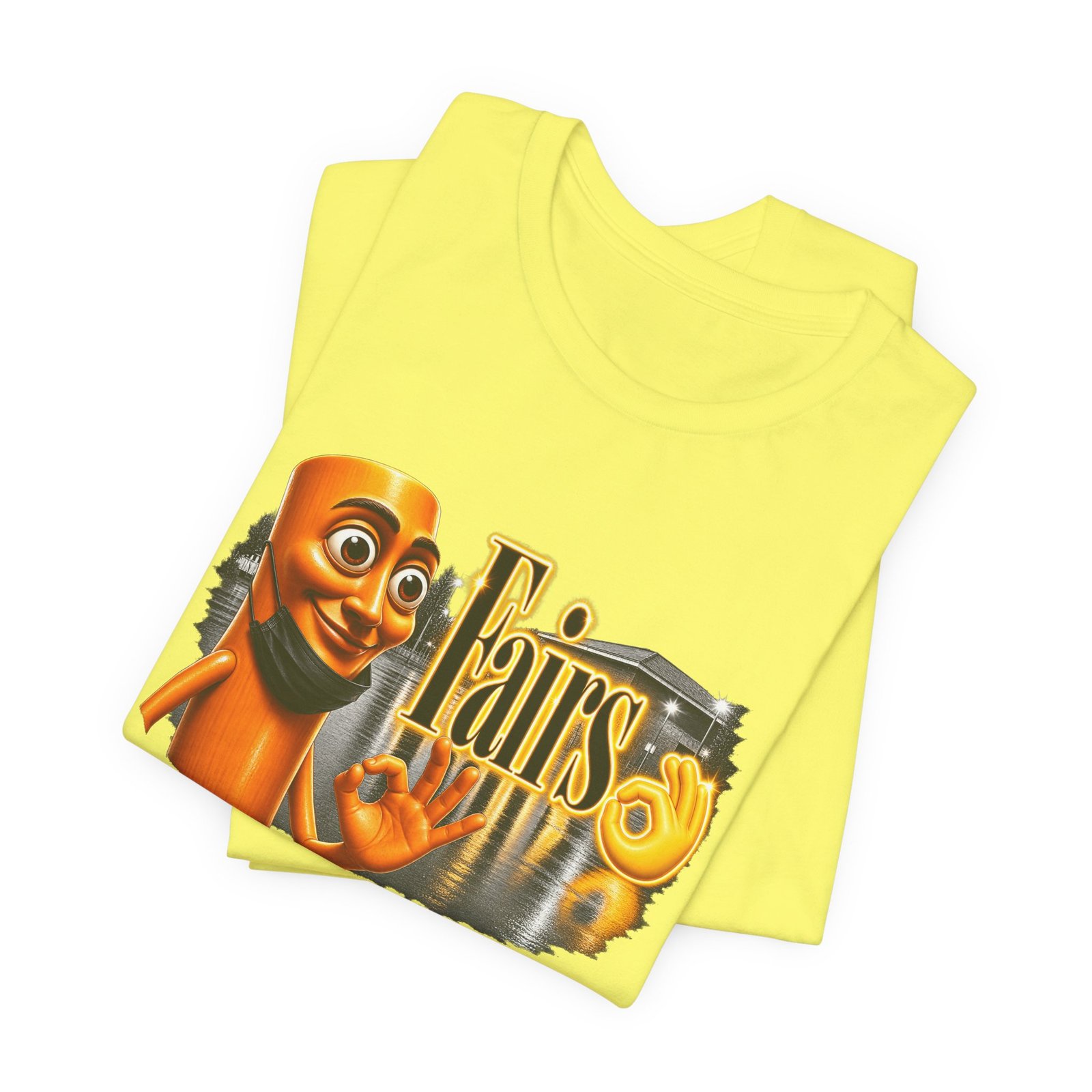 Fairs OK Hand Tung Sahur Brainrot Graphic Tee - Image 19