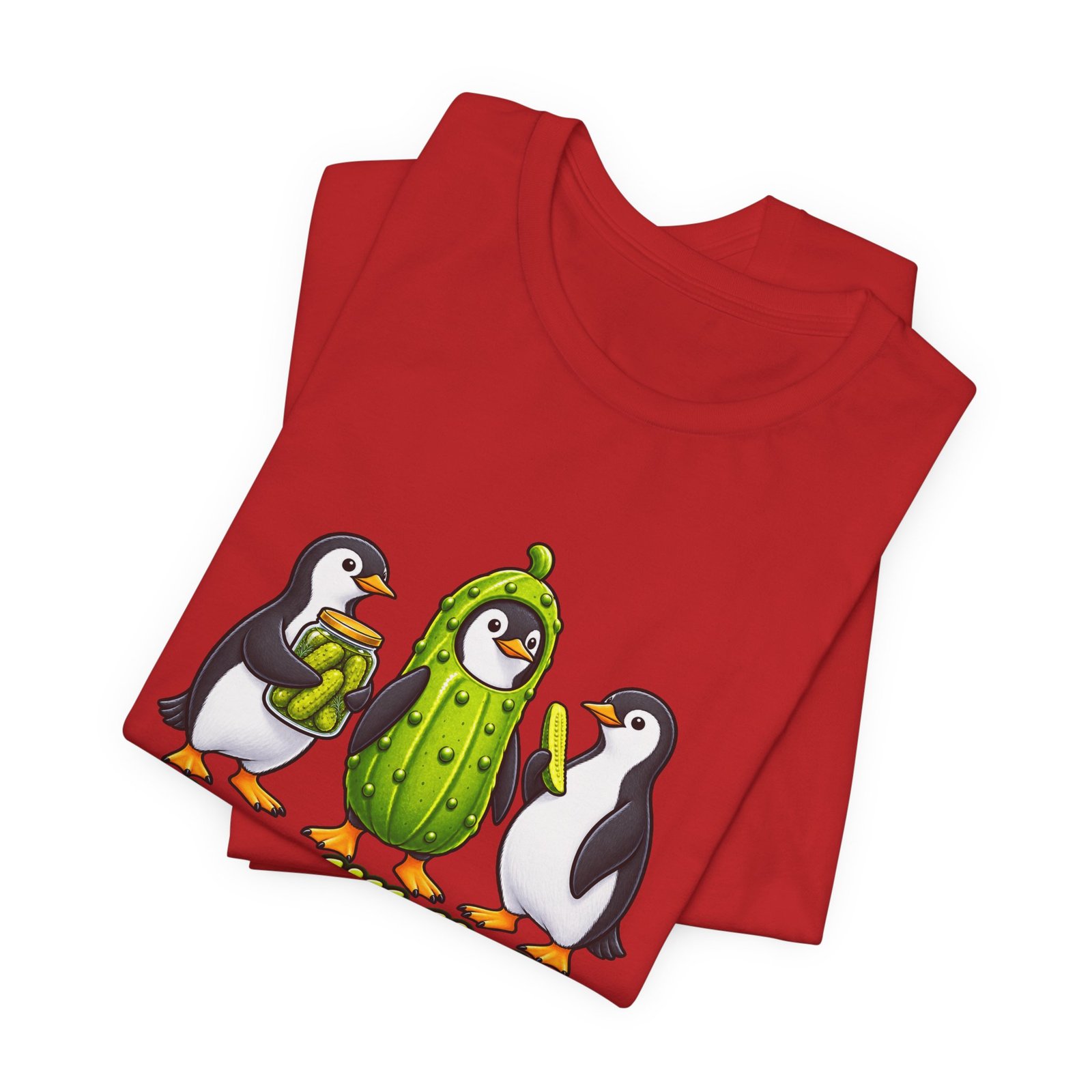 Dill-Light Penguin Pickle Pun - Image 47