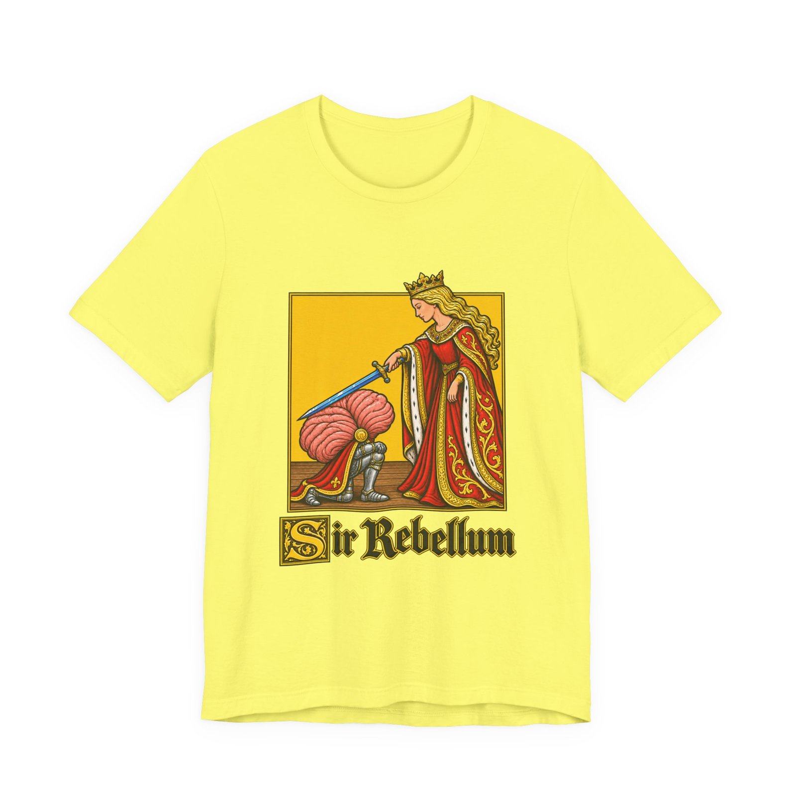 Medieval Cerebellum Knight Anatomy Pun Tee - Image 17