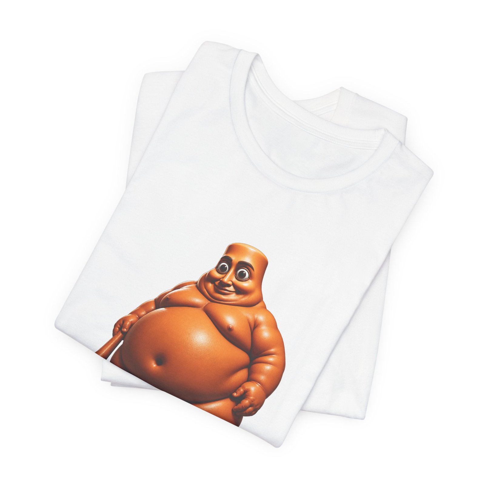 Fat Tung Sahur Brainrot Meme Graphic Tee - Image 3