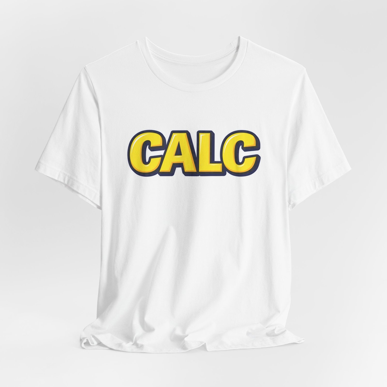 CALC Gaming Slang Math Meme Graphic Tee - Image 4