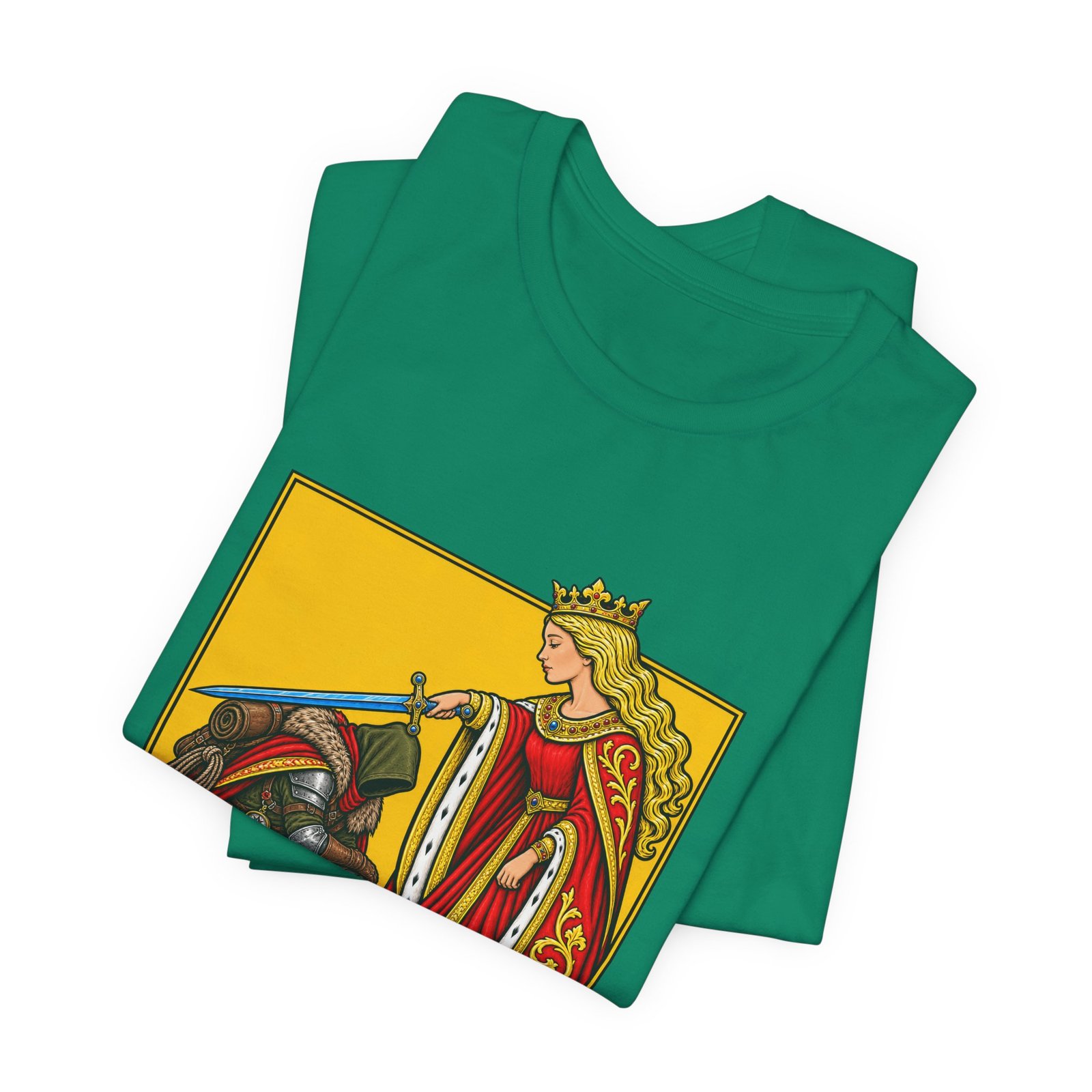 Sir Vival Instinct Medieval Survivalist Pun Graphic Tee - Image 27