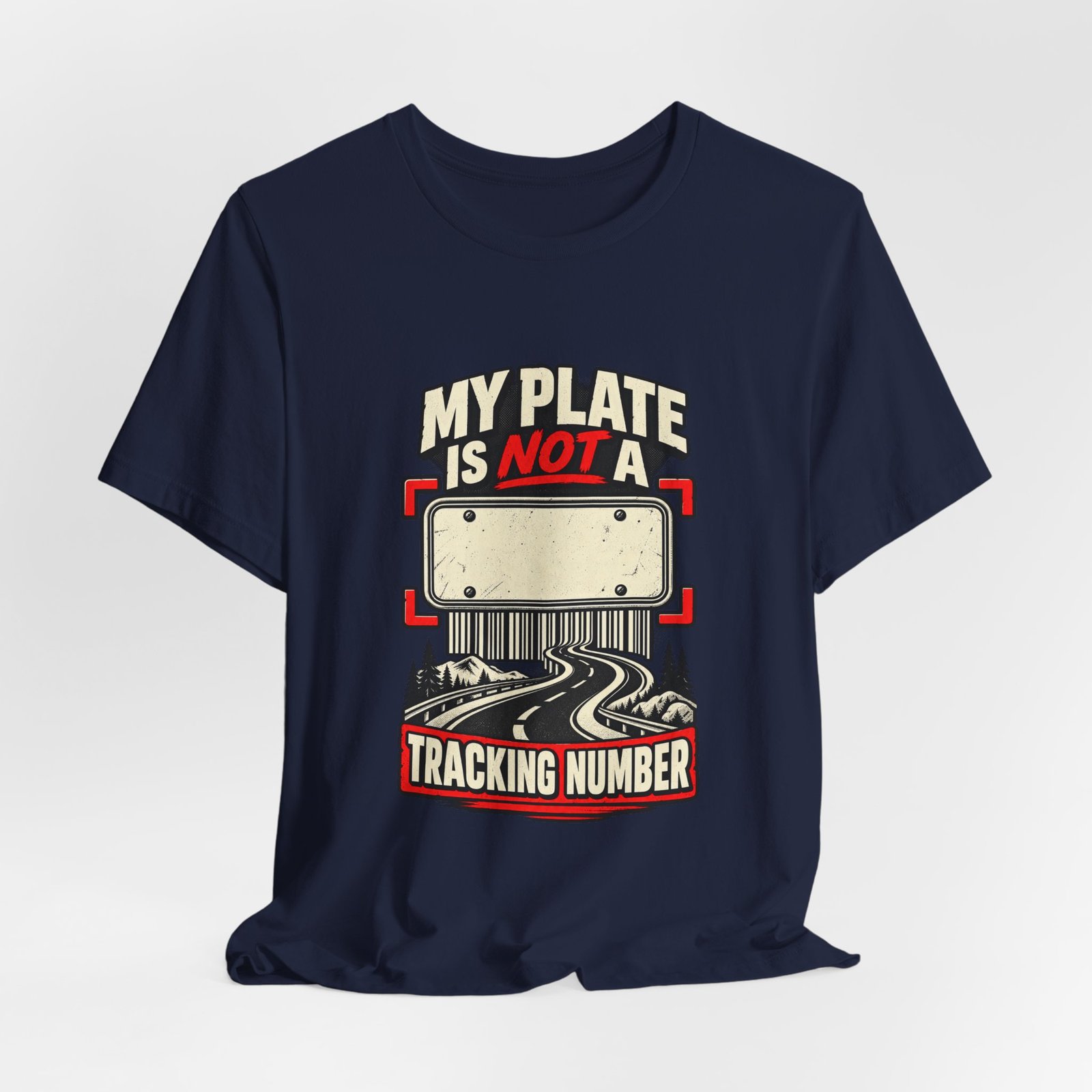 My Plate Is Not A Tracking Number Privacy Graphic - Image 36