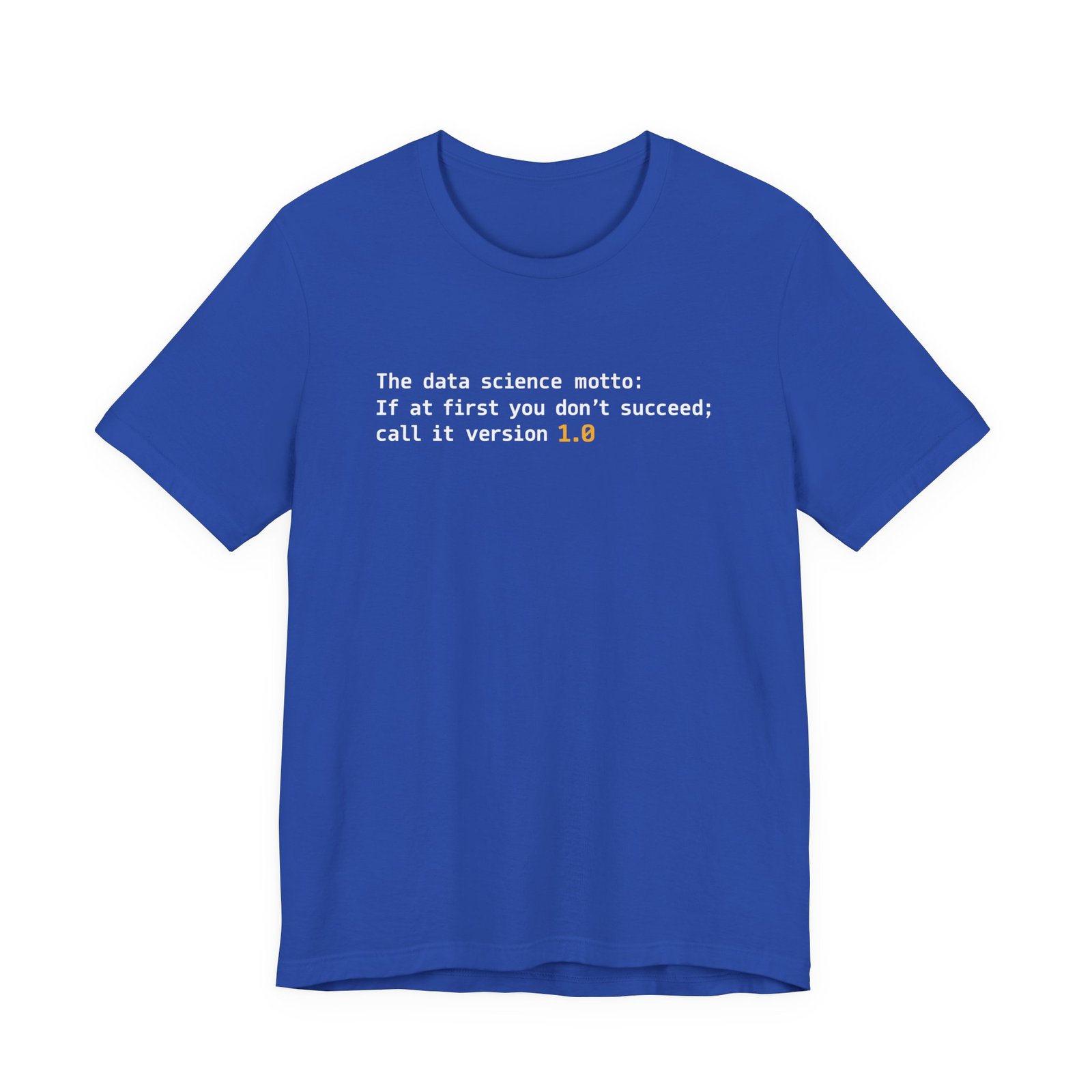 Data Science Call It 1.0 Programming Motto - Image 17