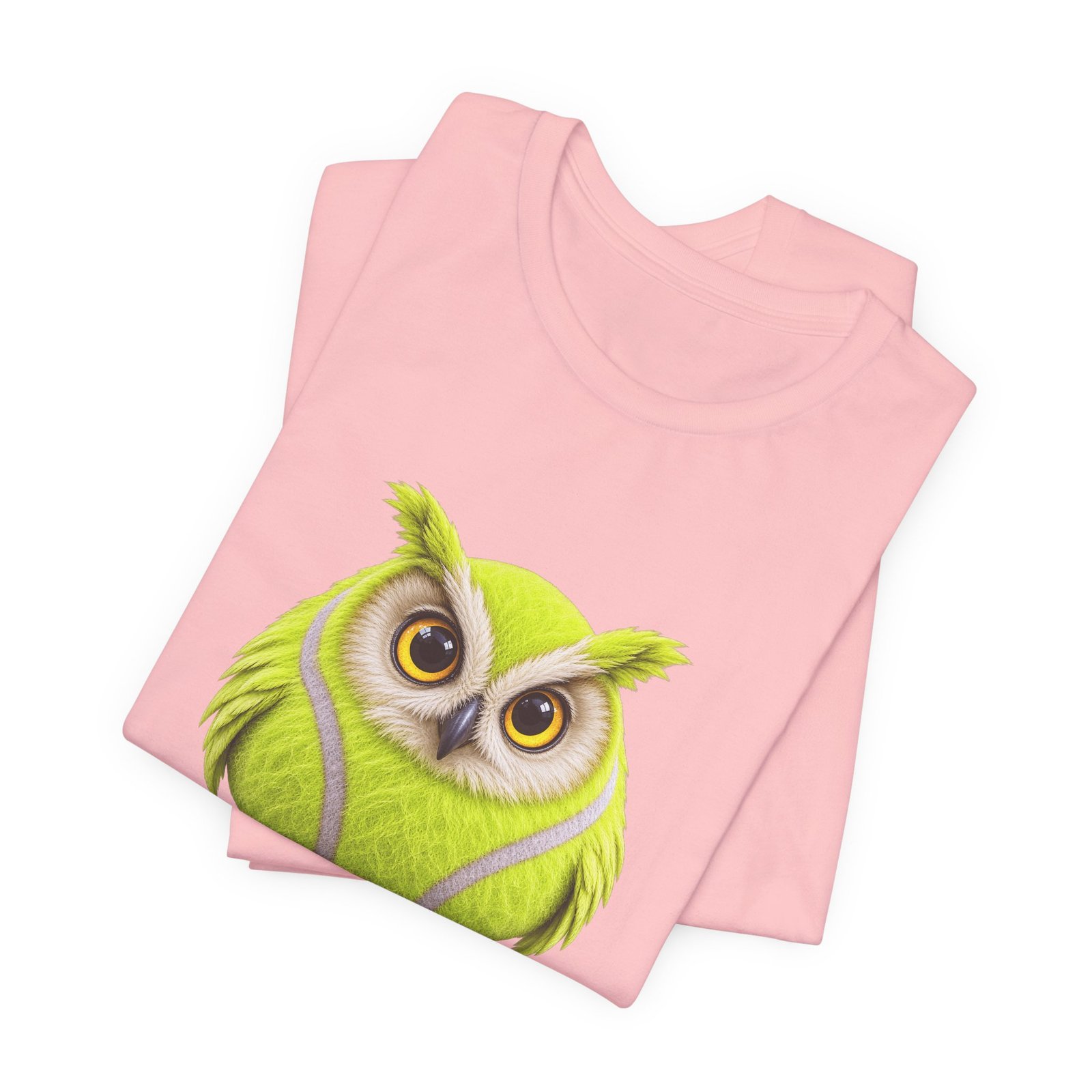 Tennis Ball Owl Meme Graphic Tee - Image 43