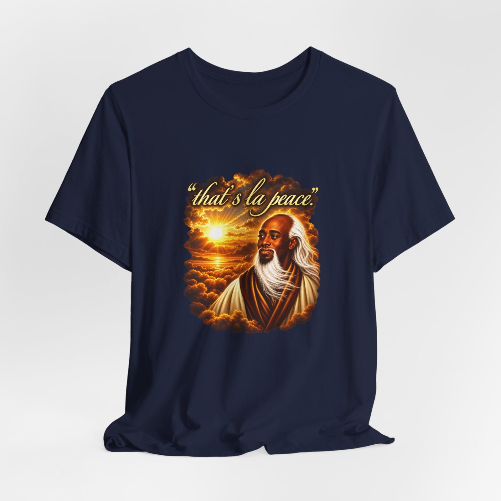 That's La Peace Meme Sunset Elder Graphic Tee - Image 36