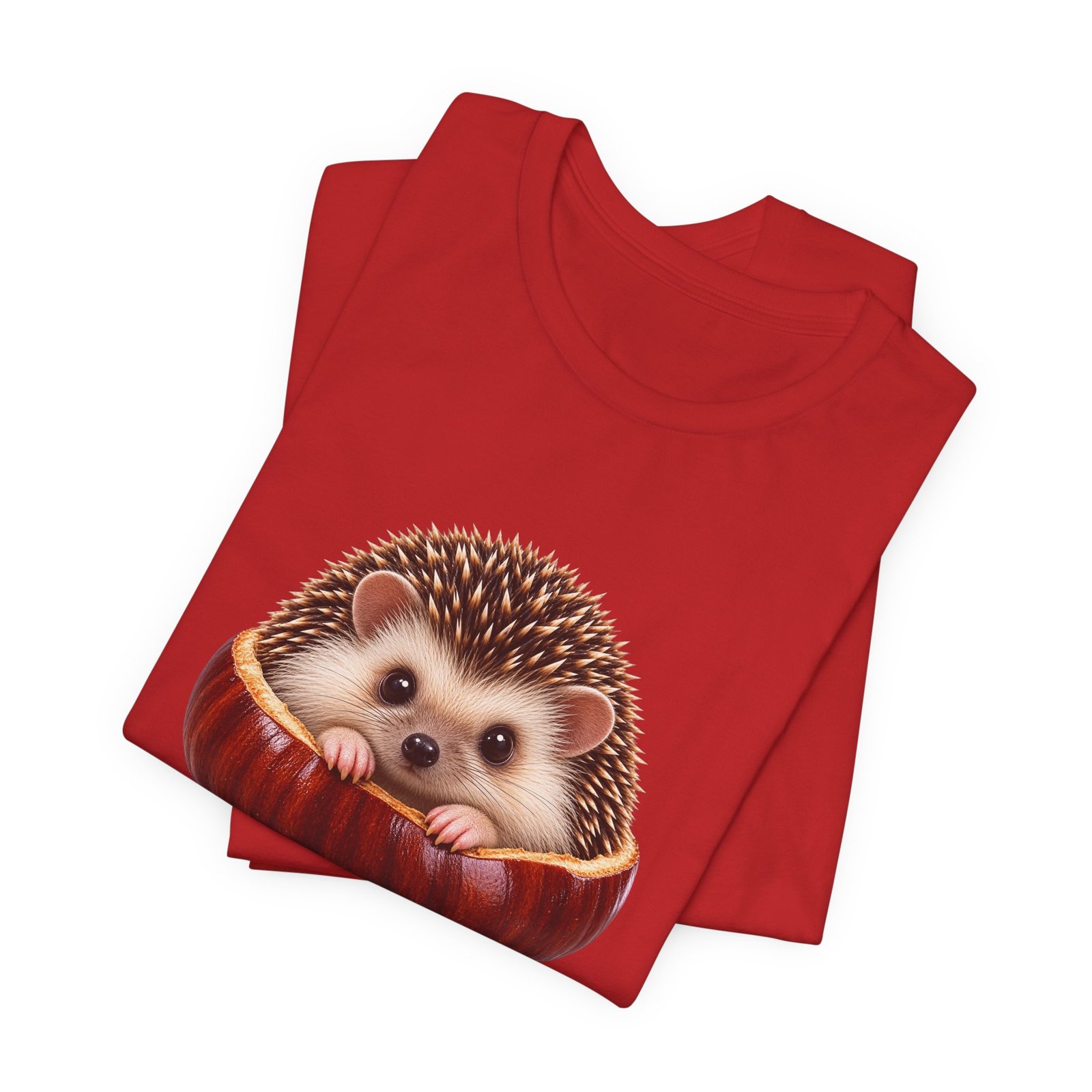 Cute Hedgehog in Chestnut Animal Artwork - Image 47