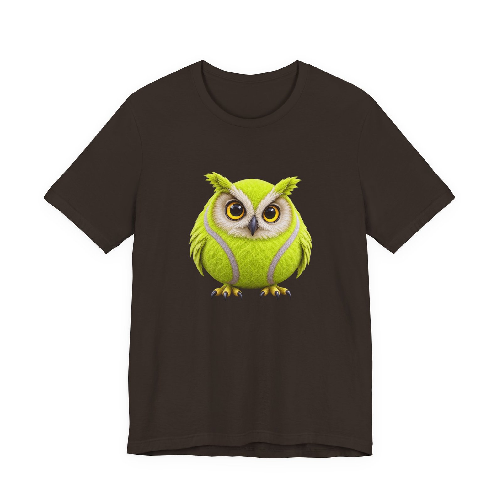 Tennis Ball Owl Meme Graphic Tee - Image 9