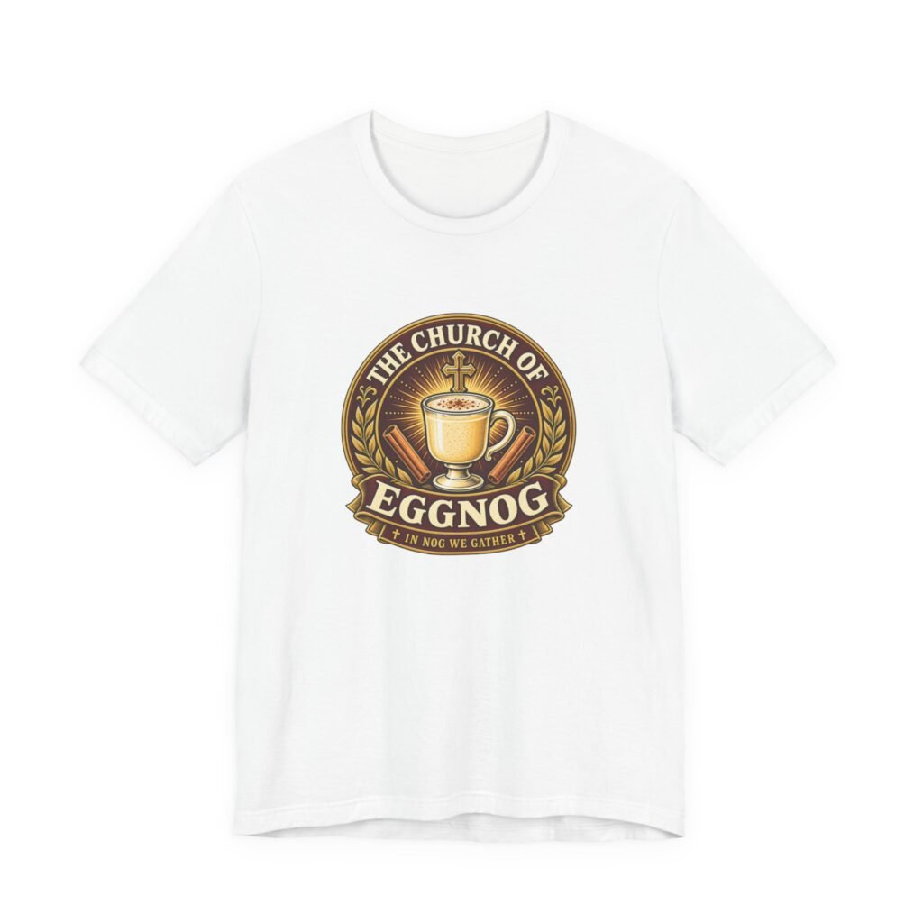 The Church Of Eggnog Graphic Tee