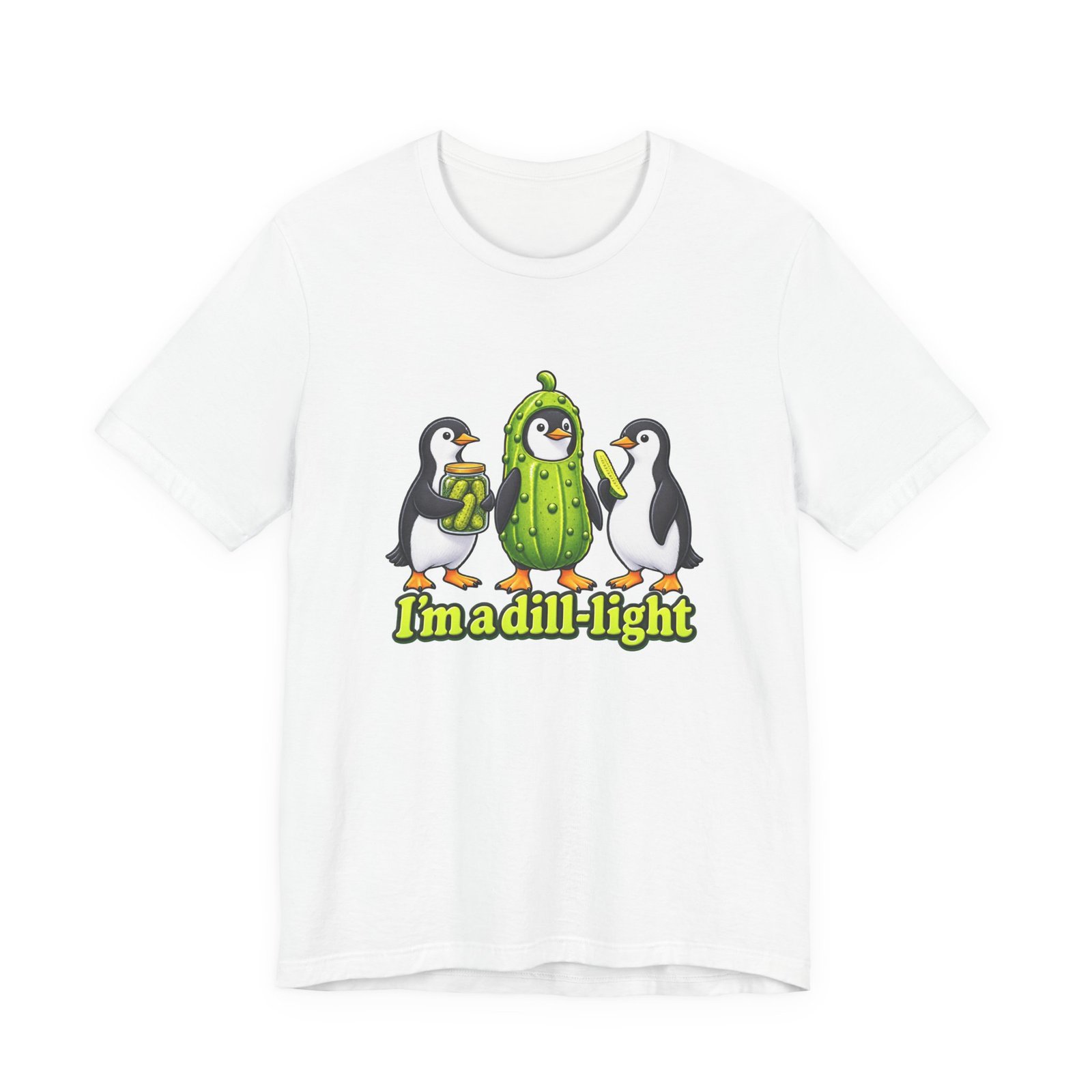 Dill-Light Penguin Pickle Pun