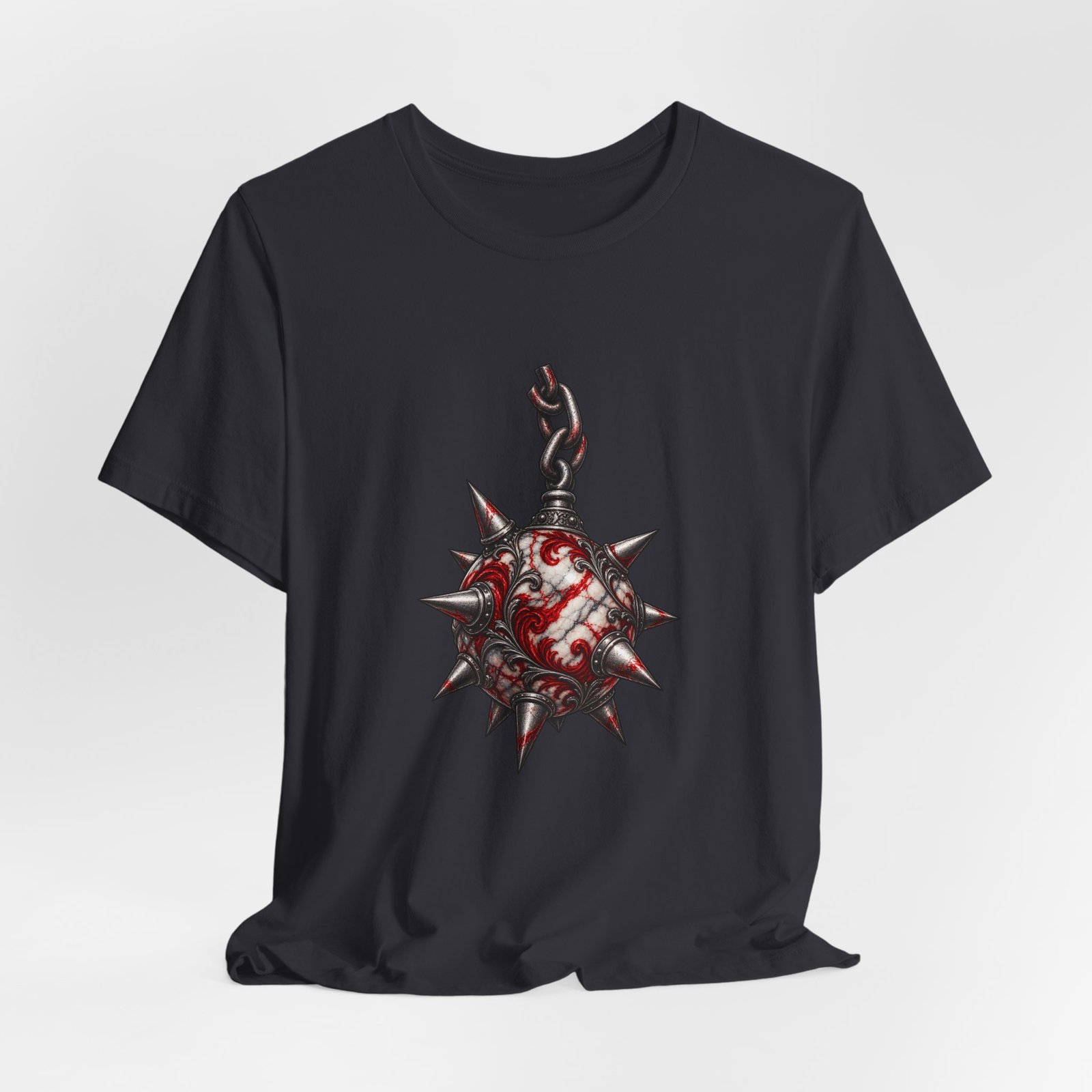 Gothic Spiked Flail Chain Artwork - Image 24