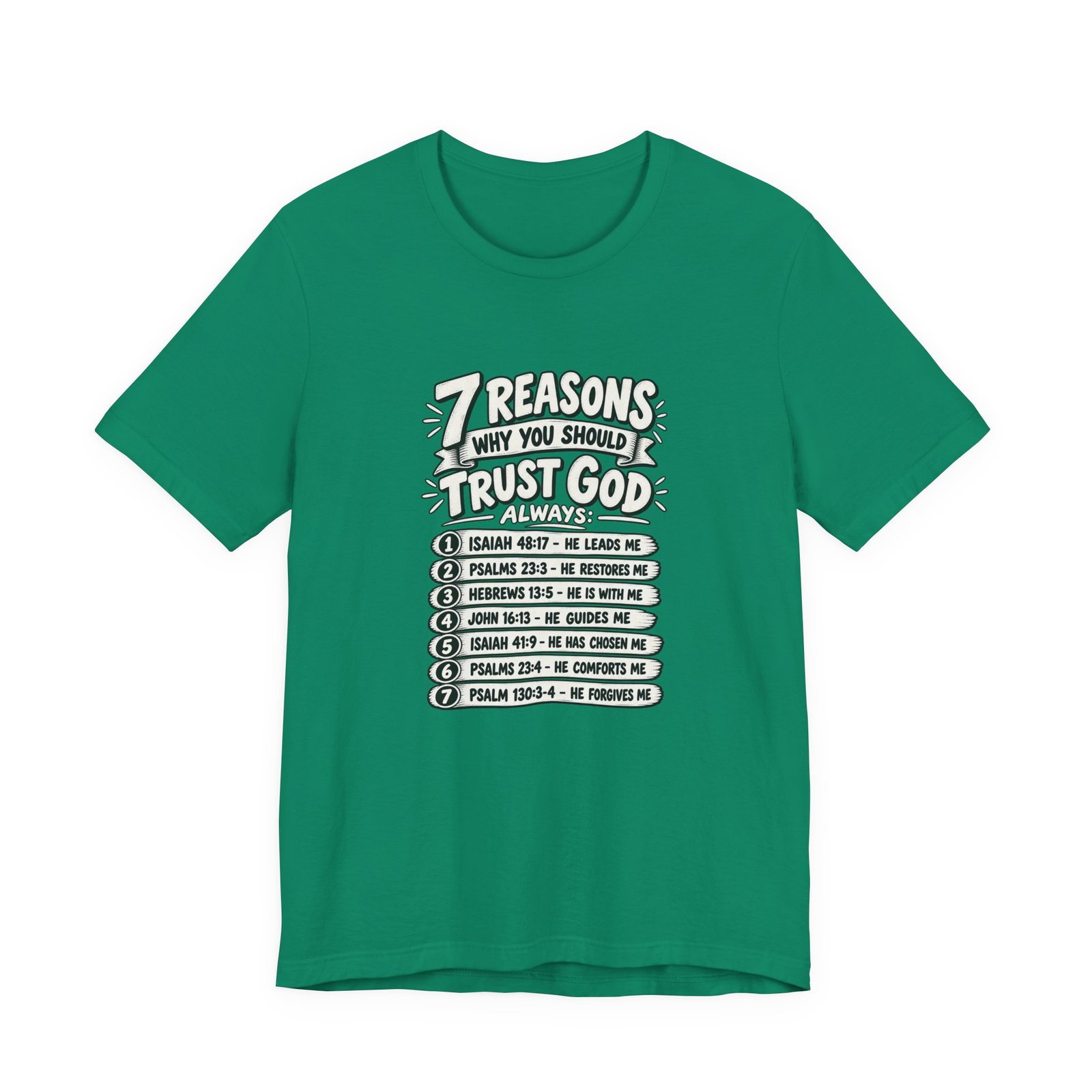 Seven Reasons to Trust God Always Scripture Encouragement - Image 25