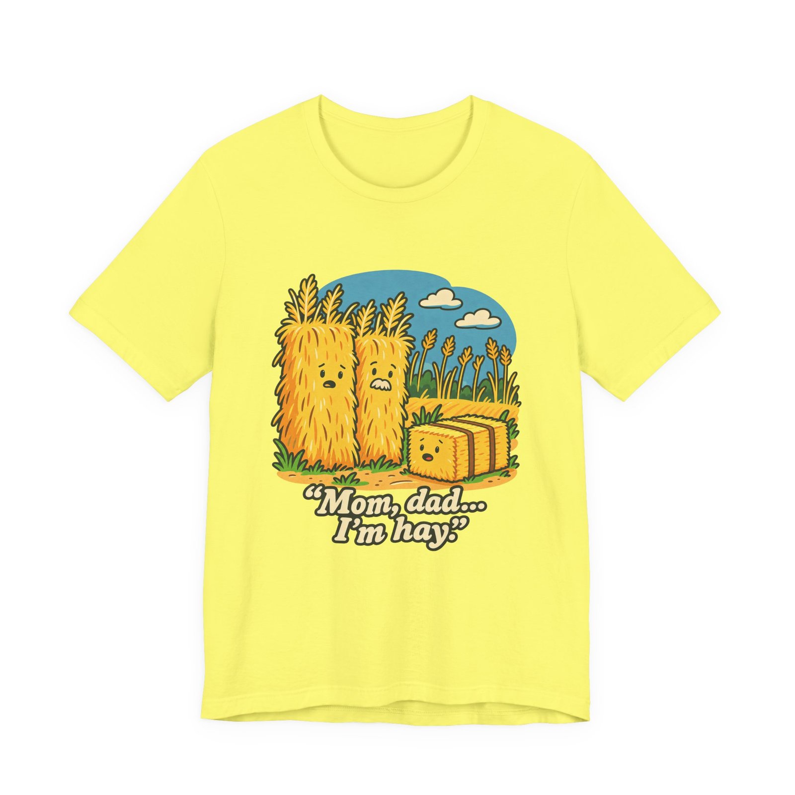 Mom Dad I'm Hay Cute Hay Family Pun Graphic - Image 17