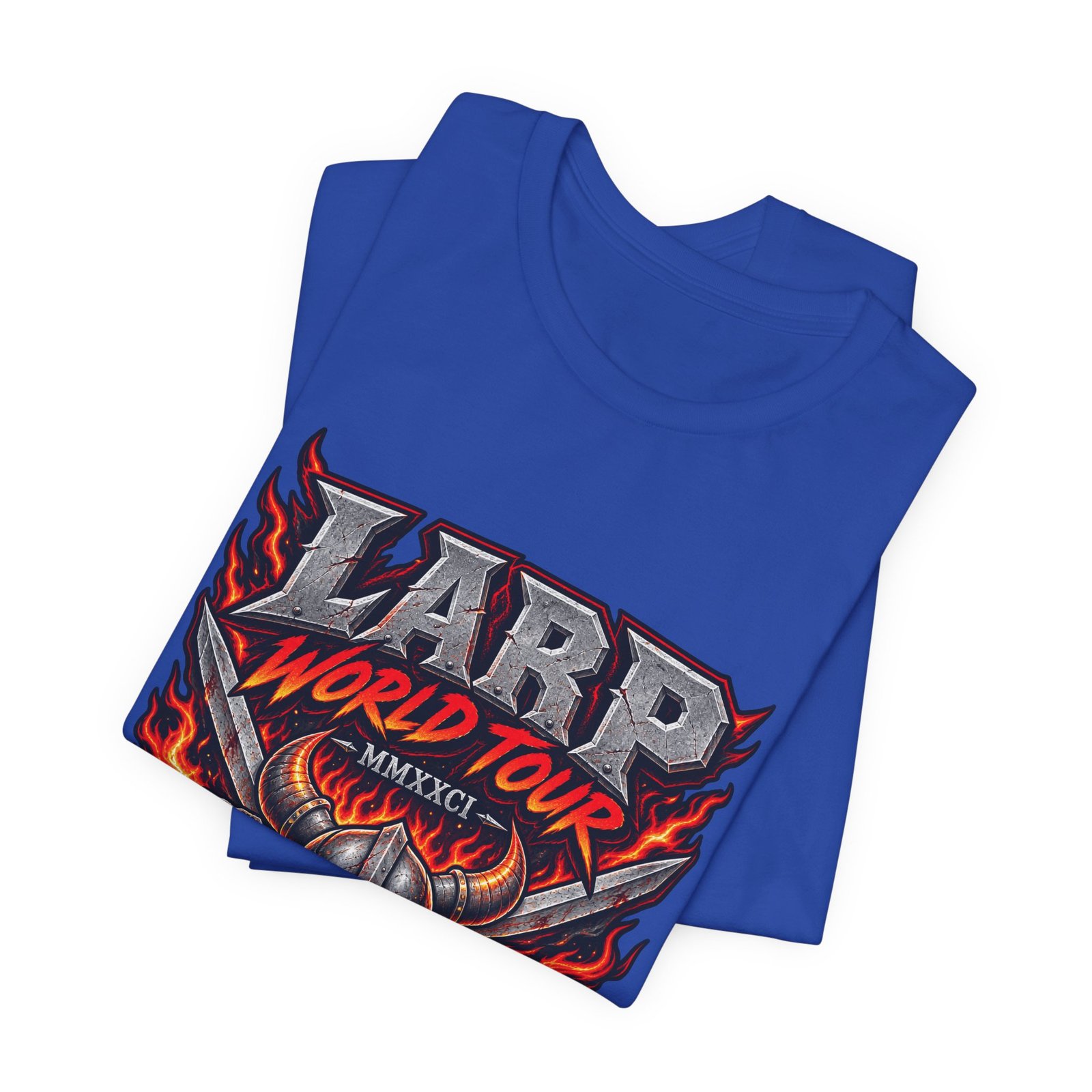 LARP Tour Fantasy Role Playing Humor Graphic Tee - Image 19