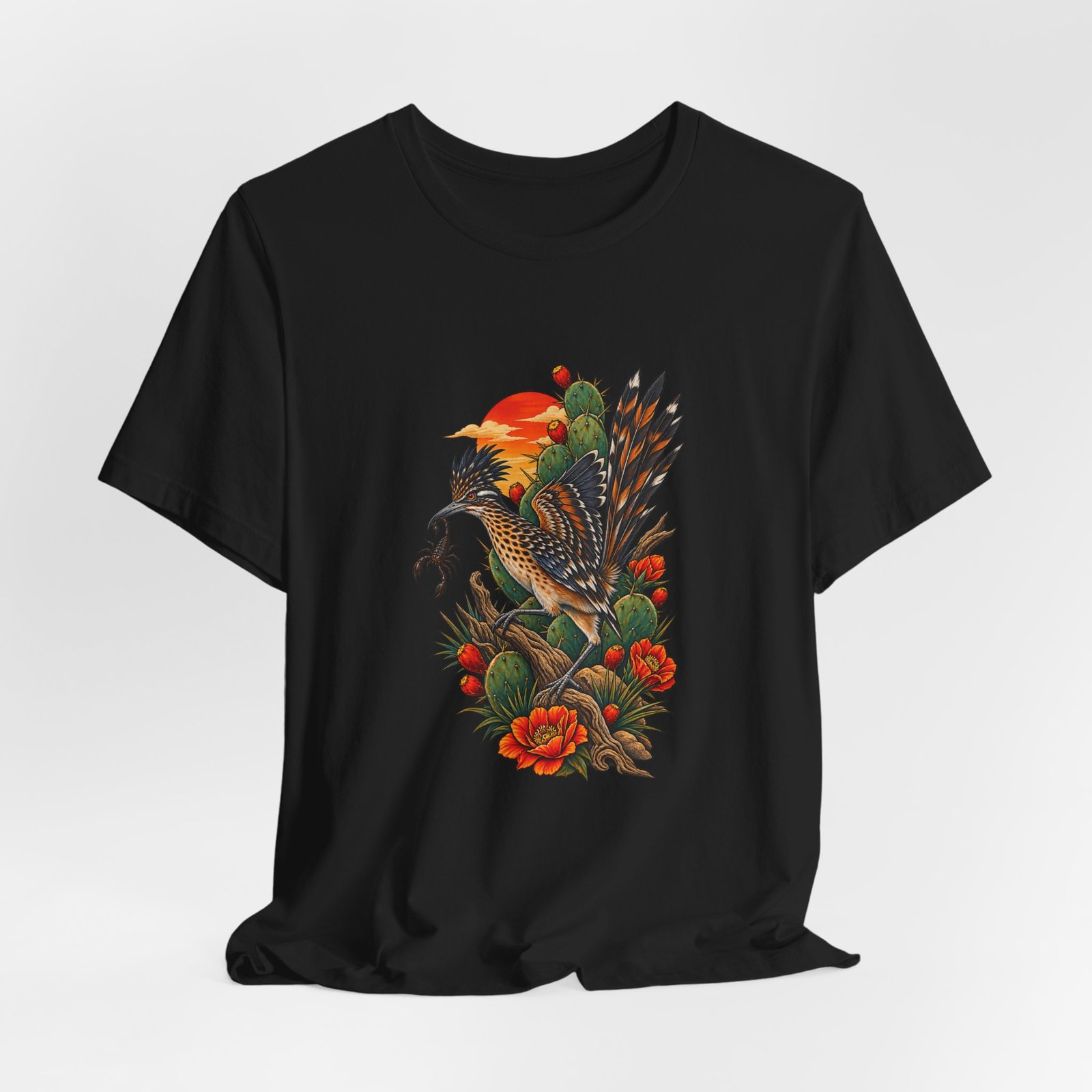 Roadrunner and Scorpion Desert Sunset - Image 16