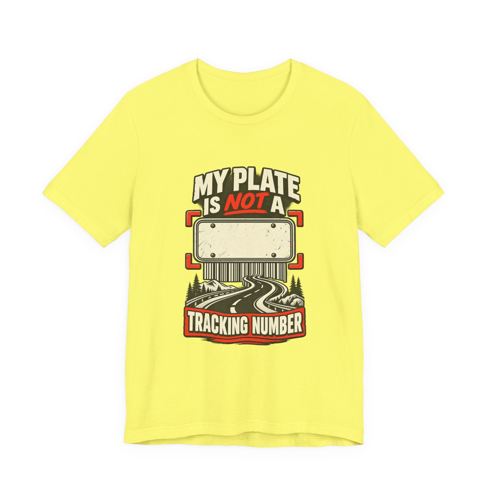 My Plate Is Not A Tracking Number Privacy Graphic - Image 17