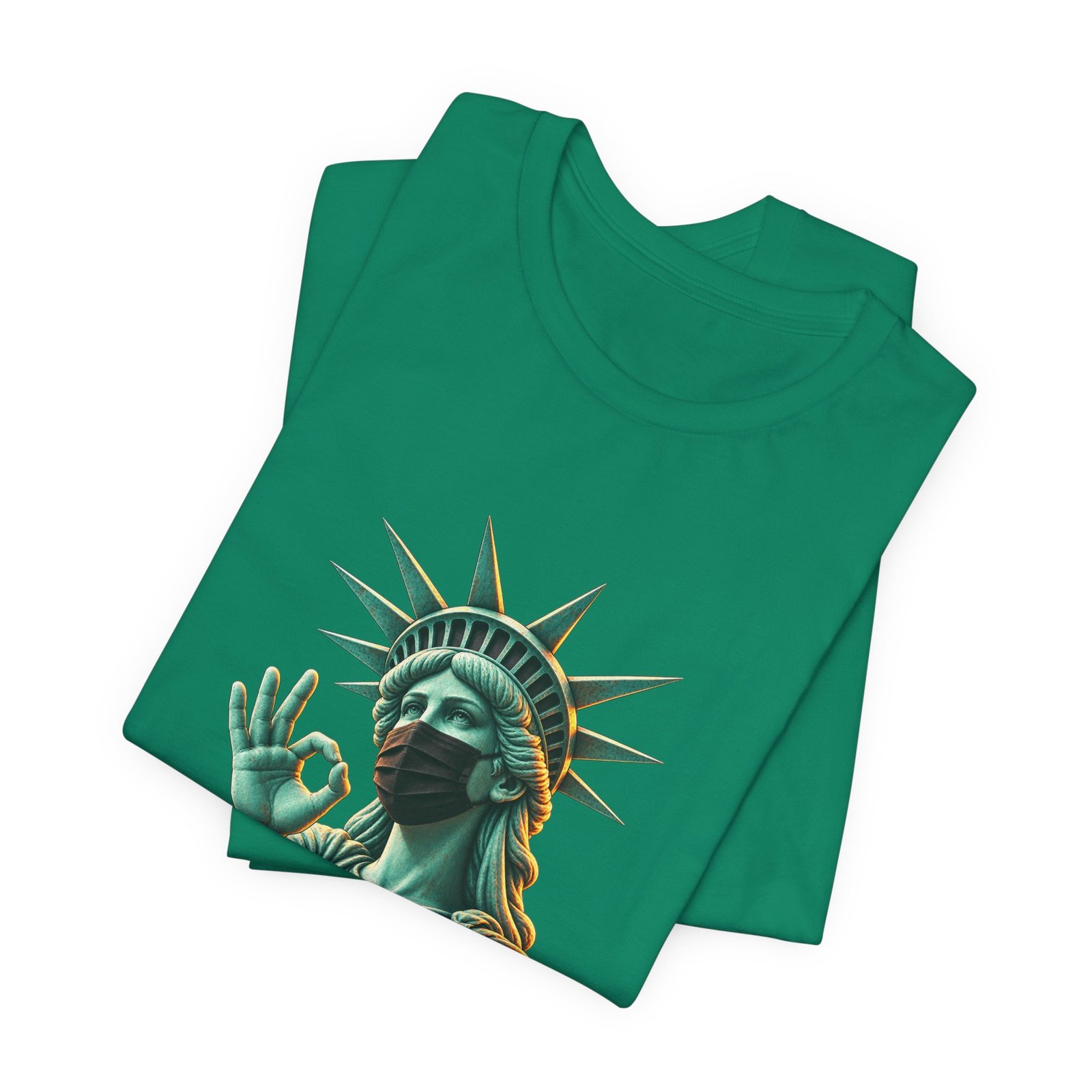 Fairs Masked Statue of Liberty Graphic - Image 15