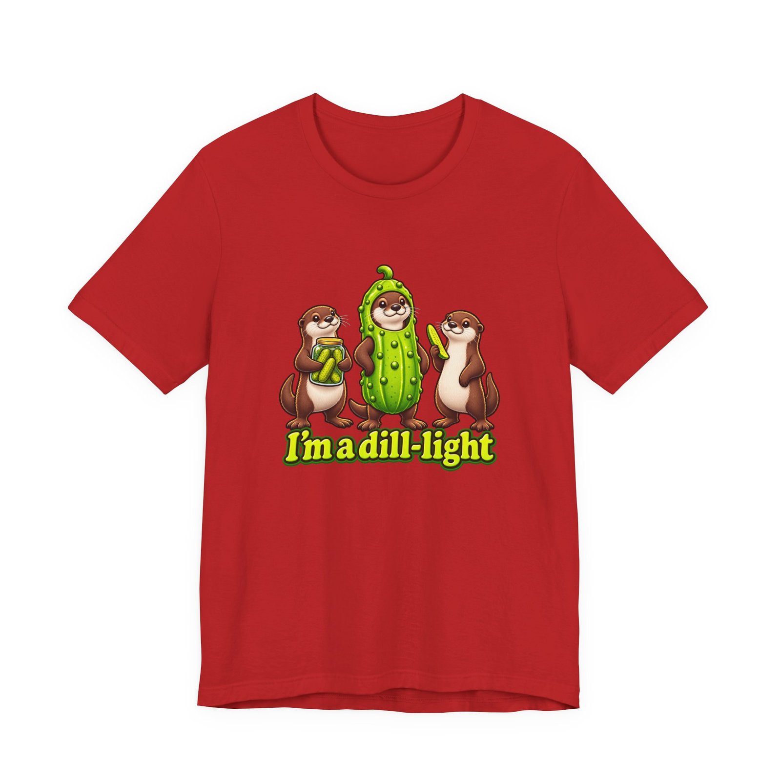 Dill Light Otters Pickle Pun - Image 45