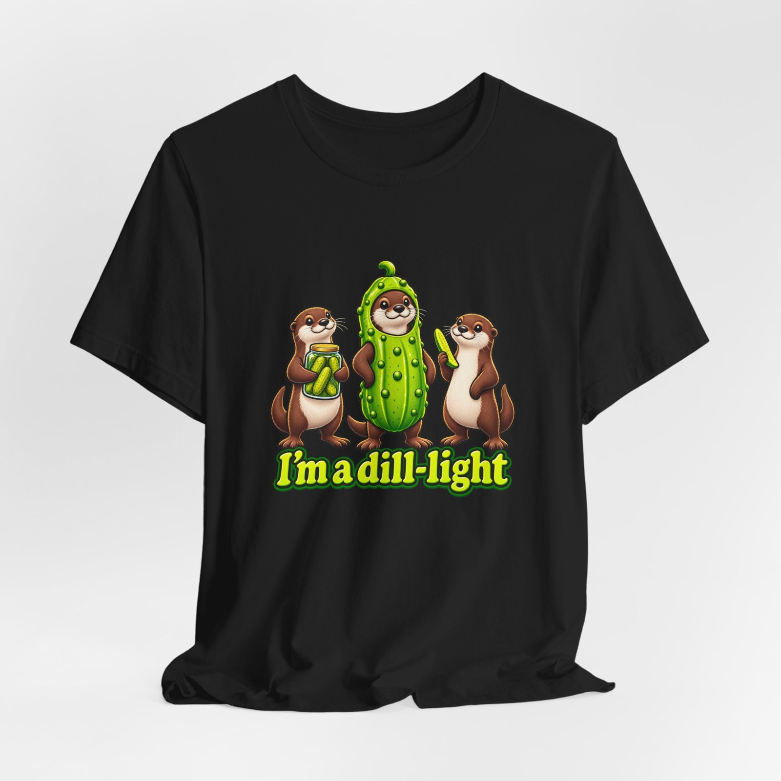 Dill Light Otters Pickle Pun - Image 16