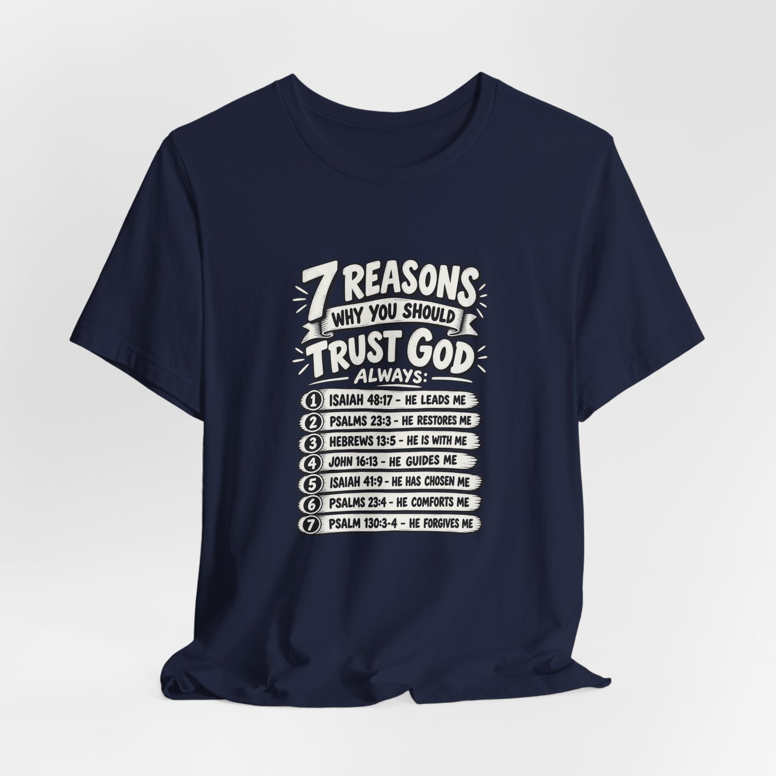 Seven Reasons to Trust God Always Scripture Encouragement - Image 36