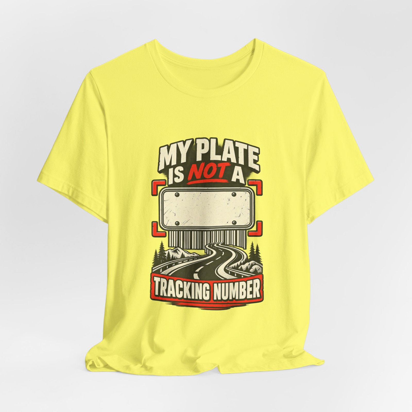 My Plate Is Not A Tracking Number Privacy Graphic - Image 20