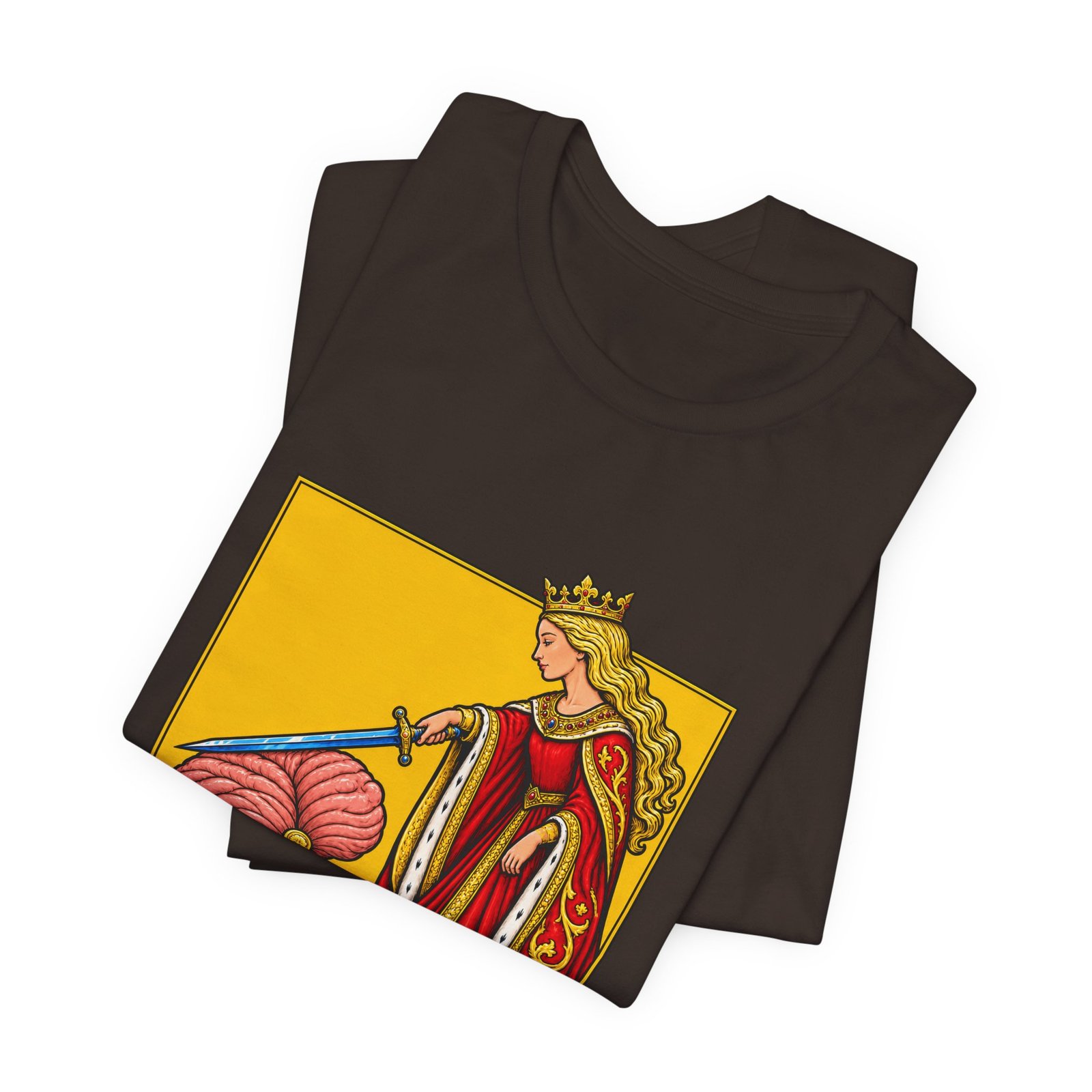 Medieval Cerebellum Knight Anatomy Pun Tee - Image 11