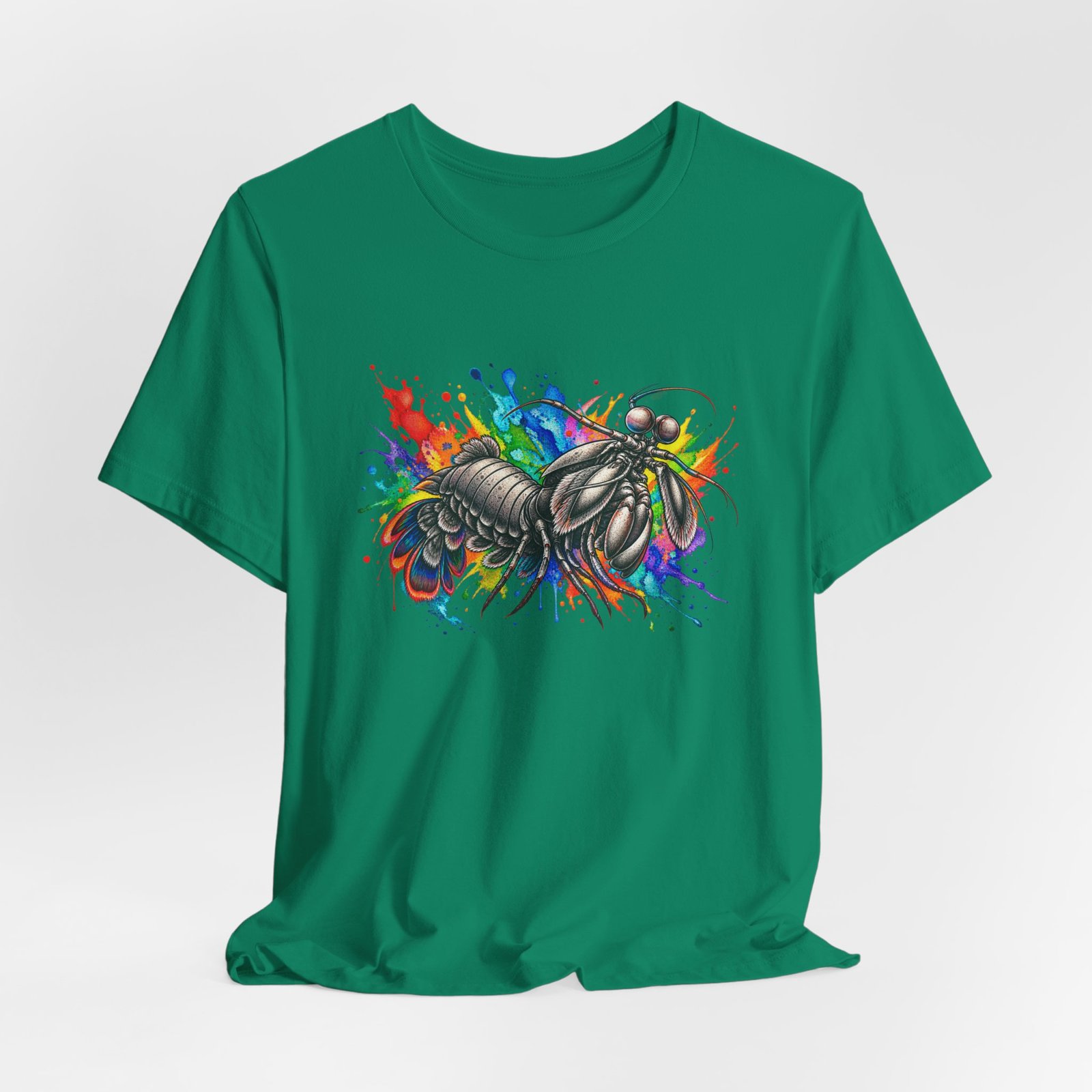 Rainbow Mantis Shrimp Graphic Tee - Image 28