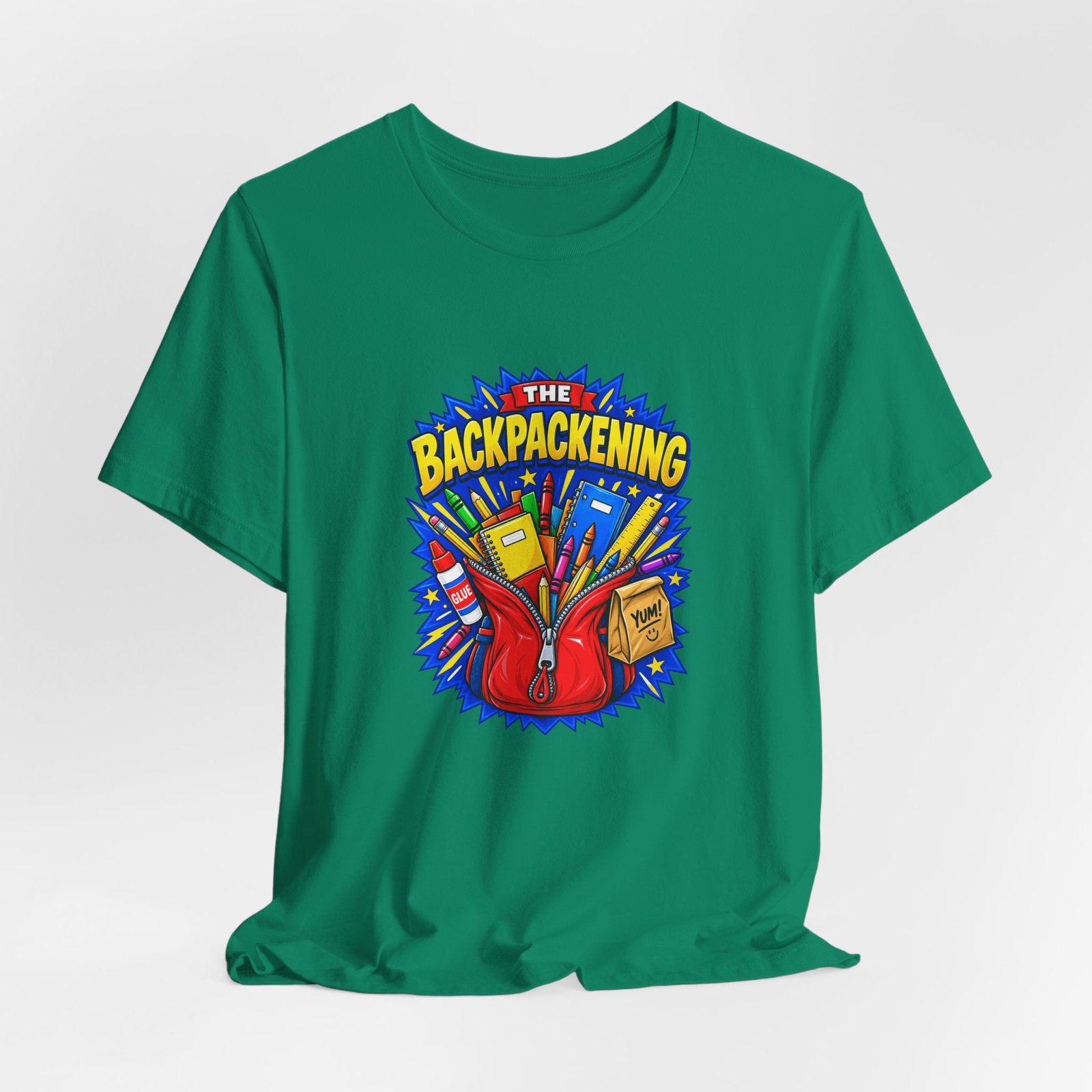 The Backpackening School Supplies Graphic Tee - Image 28