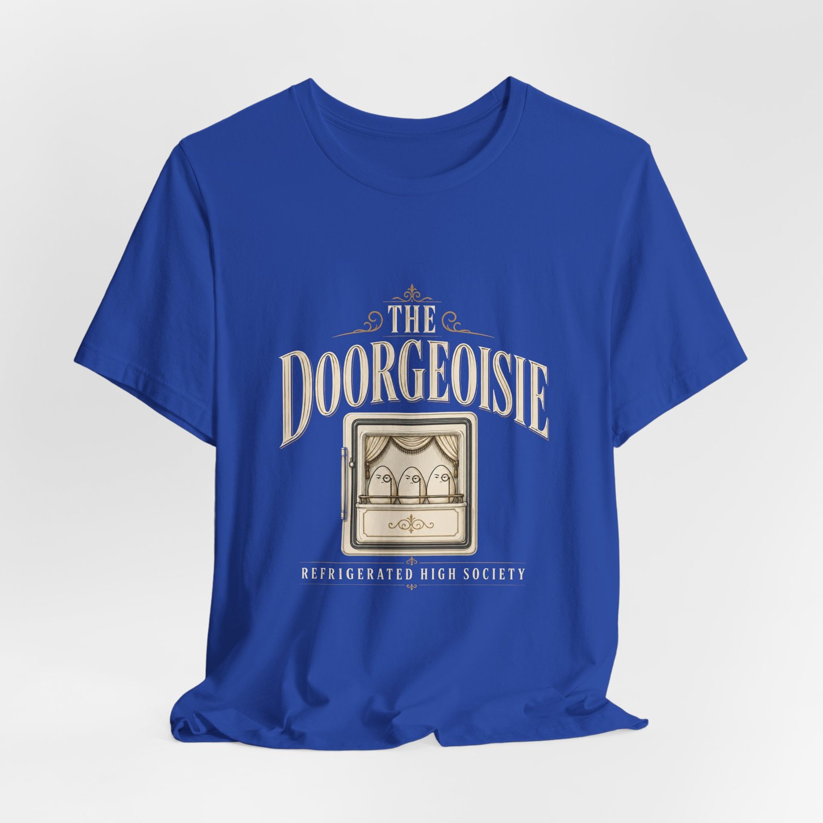 The Doorgeoisie Refrigerated Egg Society Humor Graphic Tee - Image 20