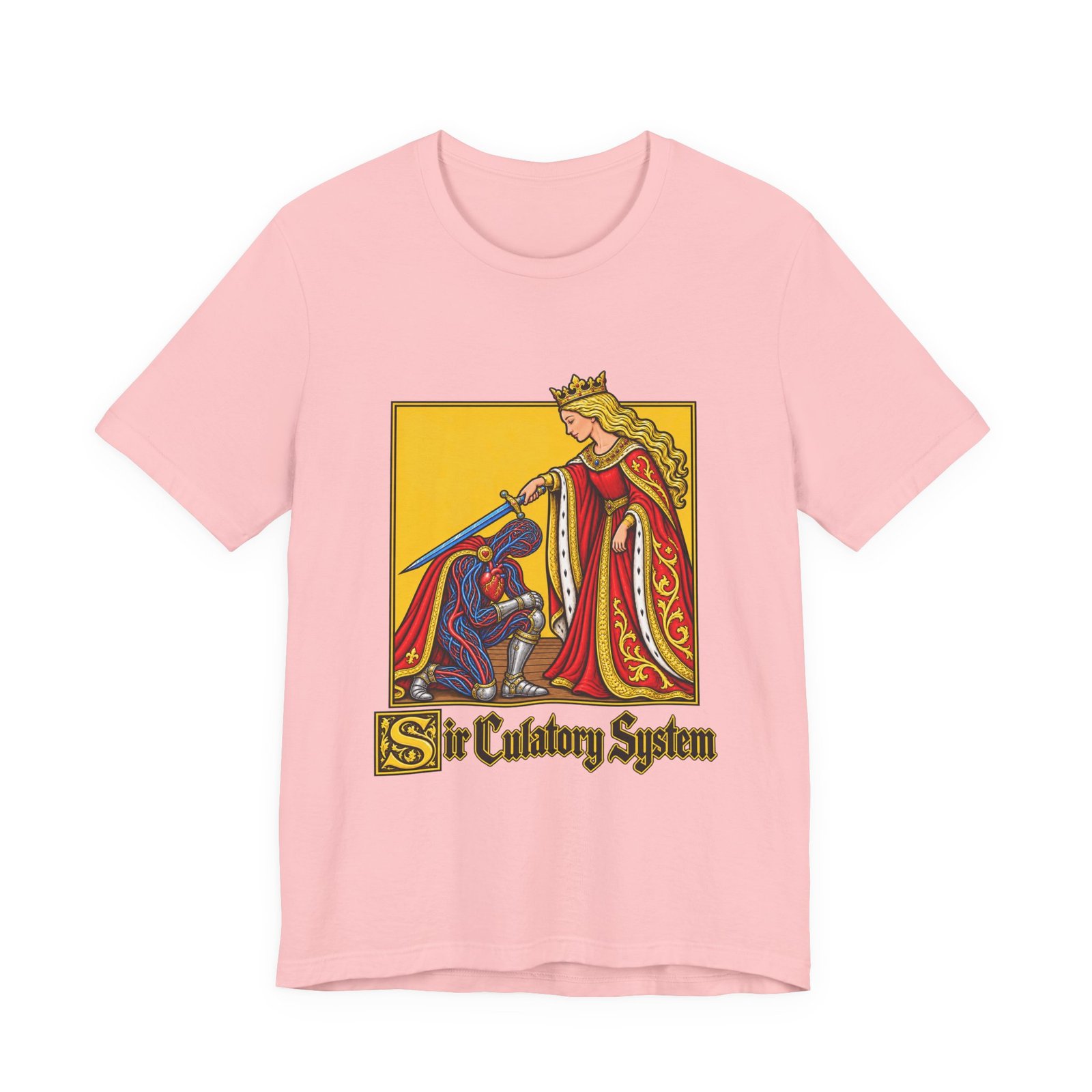 Sir Culatory System Funny Circulatory Anatomy Pun Graphic Tee - Image 41