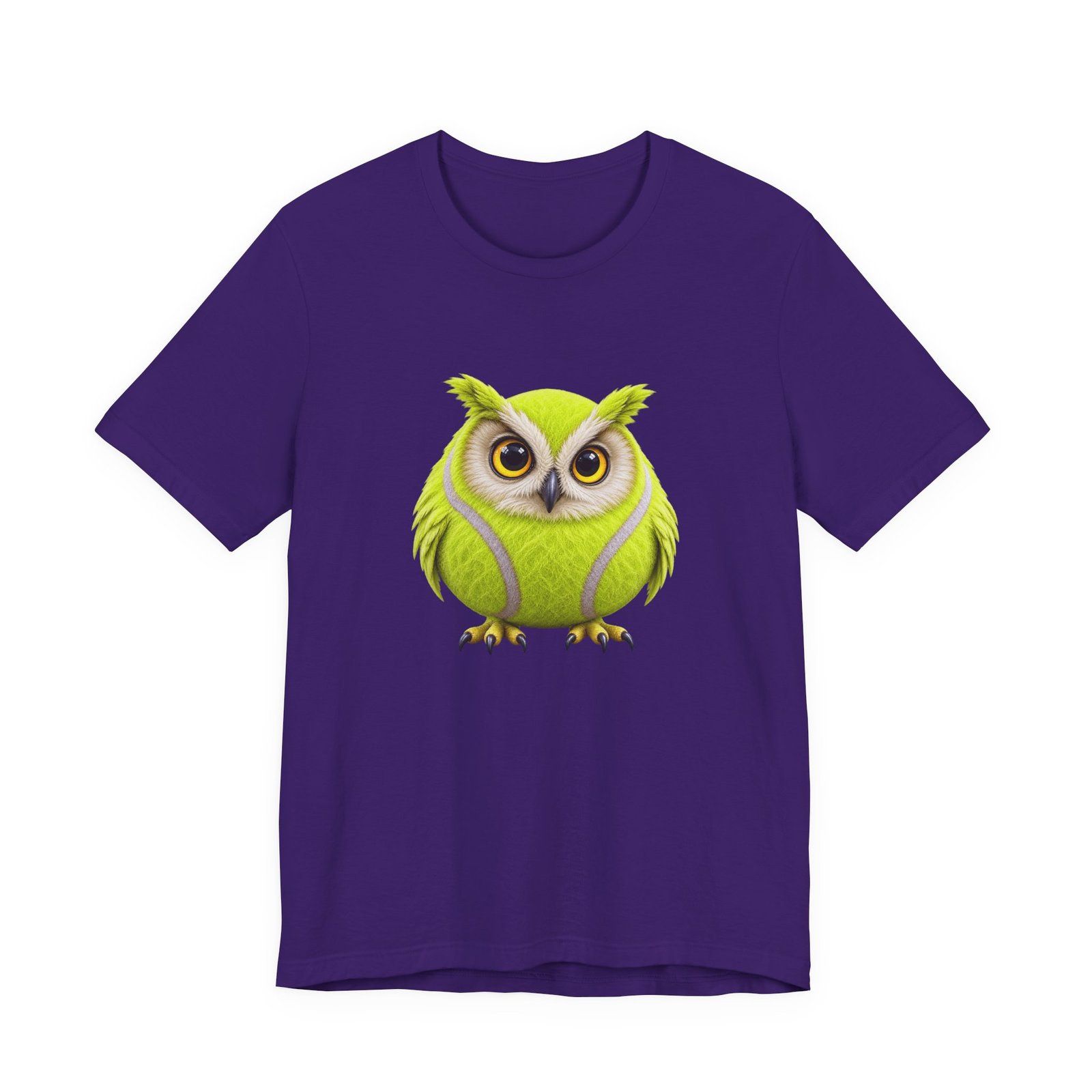Tennis Ball Owl Meme Graphic Tee - Image 37